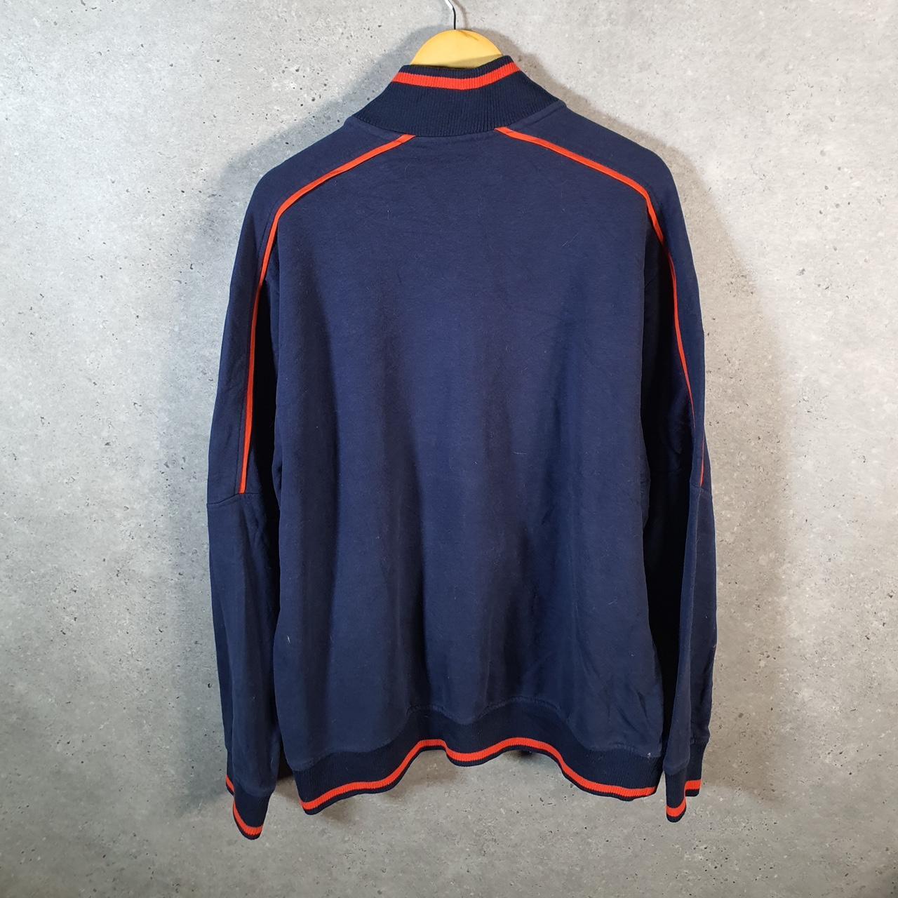 Vintage Nike 1/4 Zip Sweatshirt Men’s XL Navy Blue Swoosh Y2K Pullover Logo