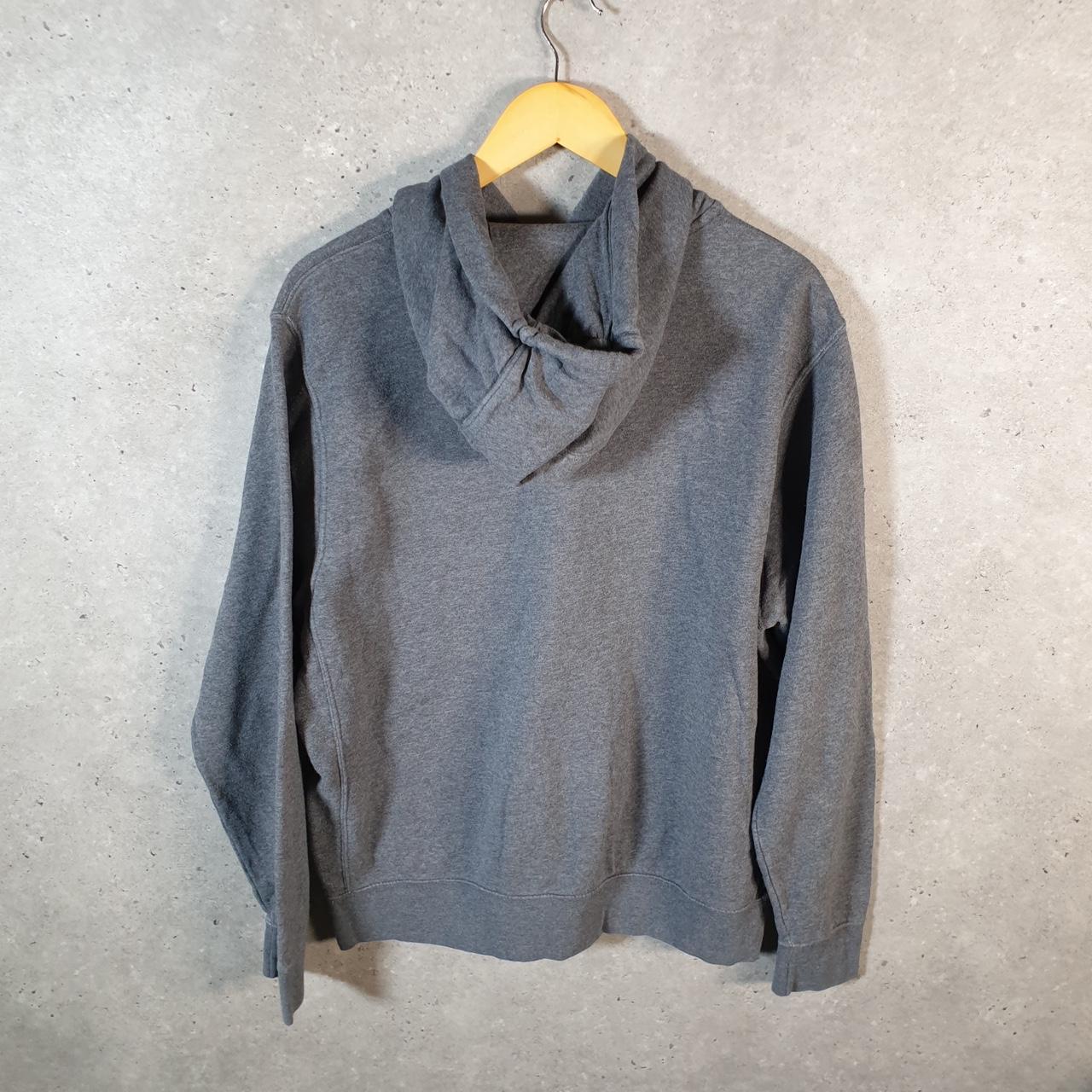 Vintage Nike Club Embroidered Hoodie Men’s Medium Grey Swoosh Y2K Pullover