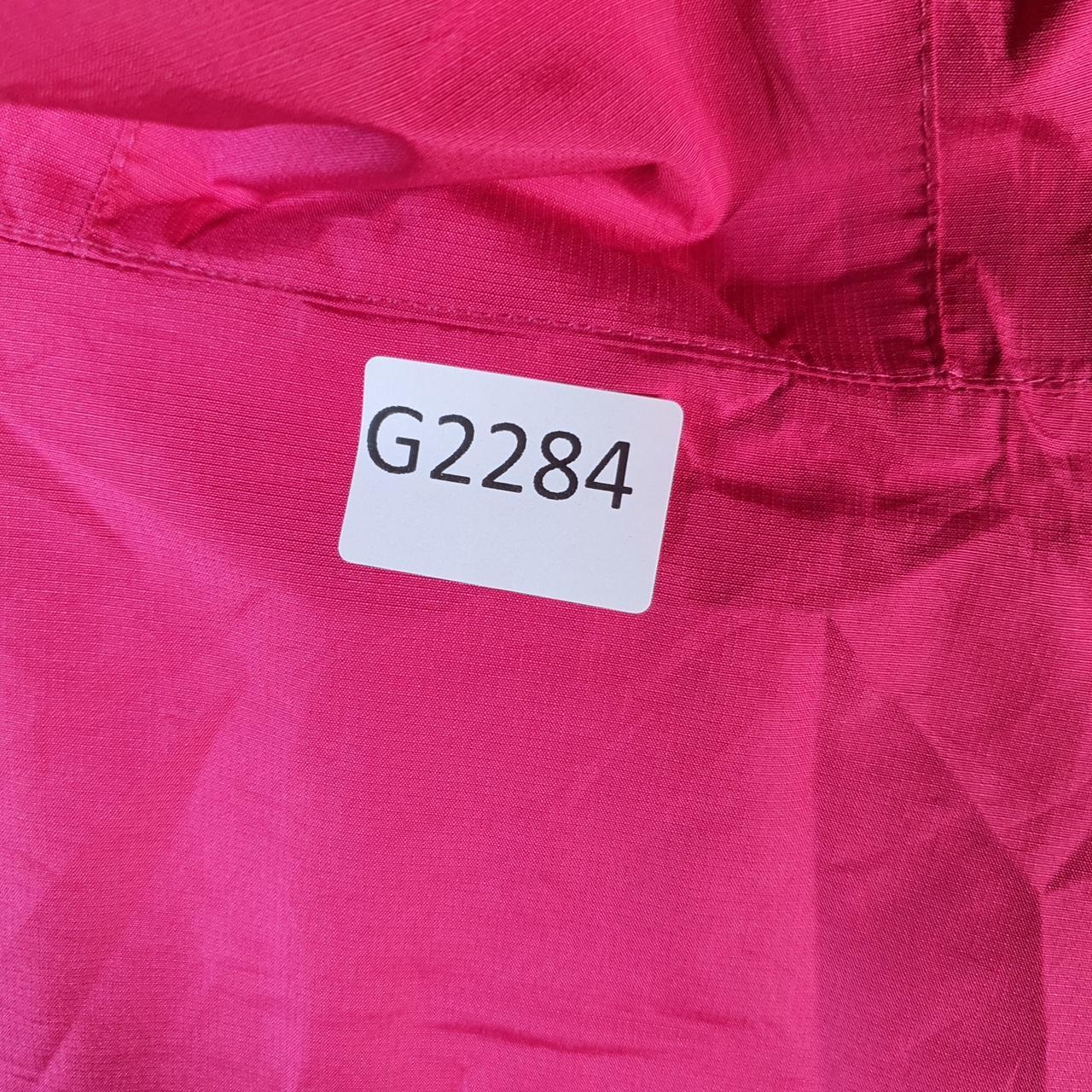 Vintage L.L. Bean Outdoors Nylon Jacket Womens 2XL Pink Waterproof Hooded