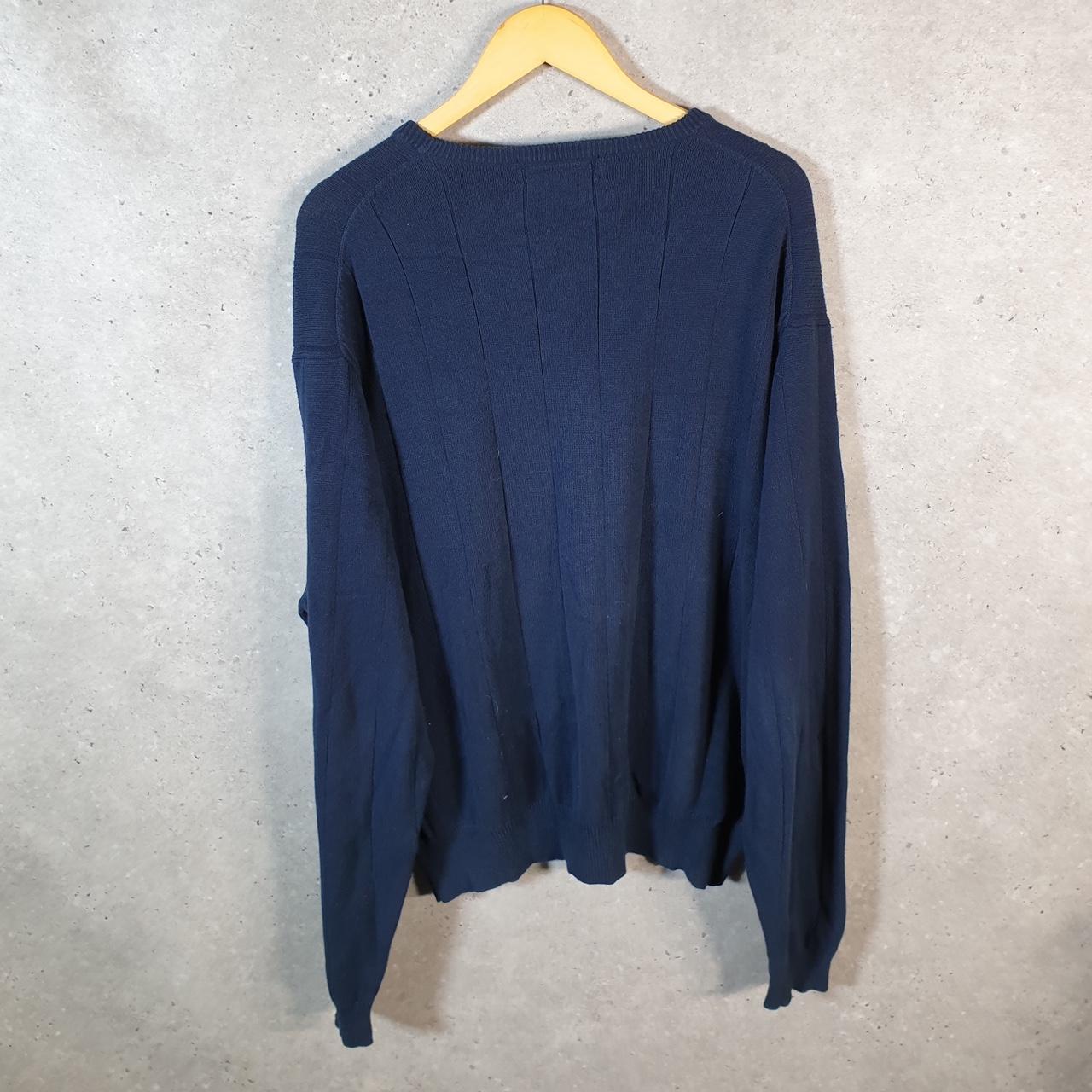Vintage Ralph Lauren Polo Sweatshirt Men’s XL Navy Blue Cotton Pullover Pony