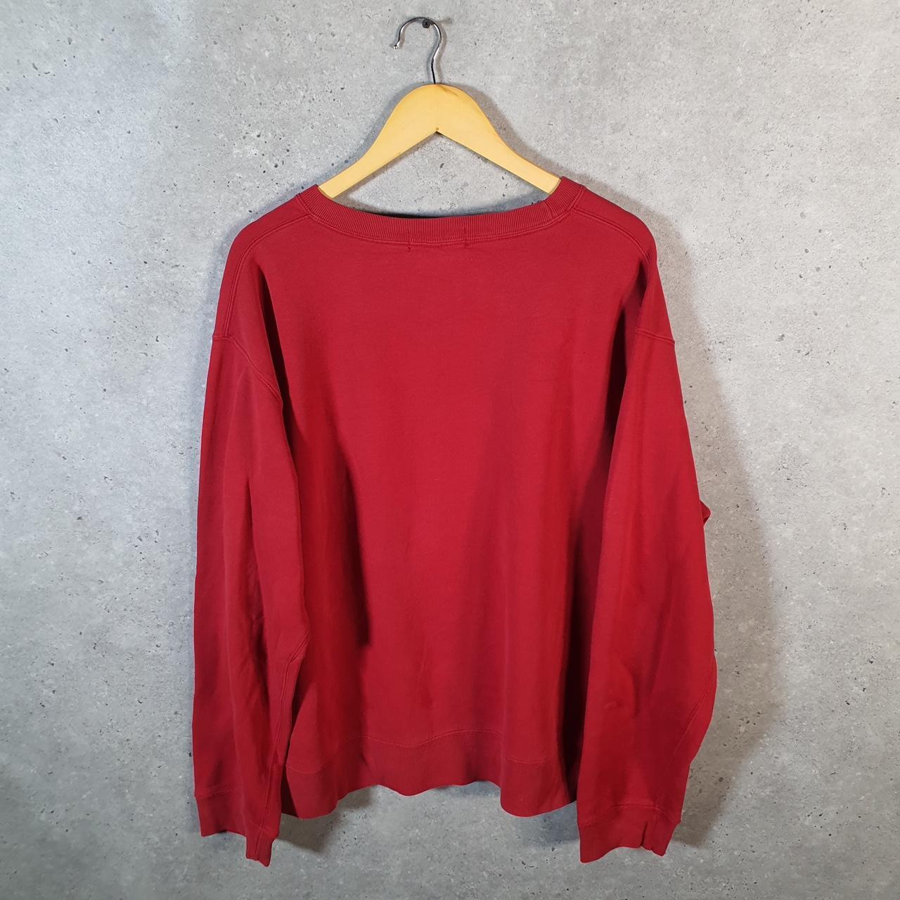 Vintage Ralph Lauren Polo Sport Sweatshirt Men’s XL Red Cotton Pullover Pony