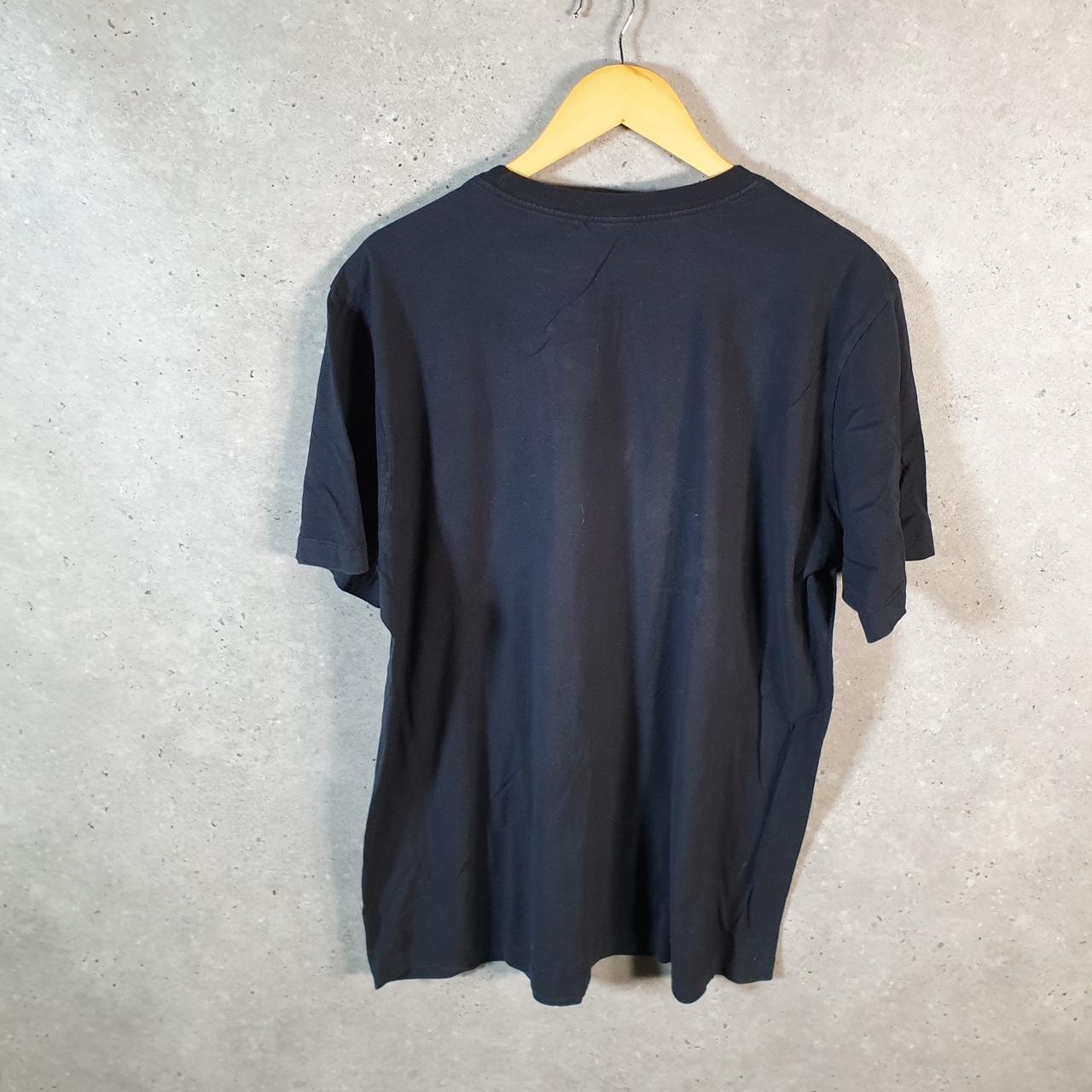 Vintage Nike Spellout Club T Shirt Men’s XL Black Logo Swoosh Athletic