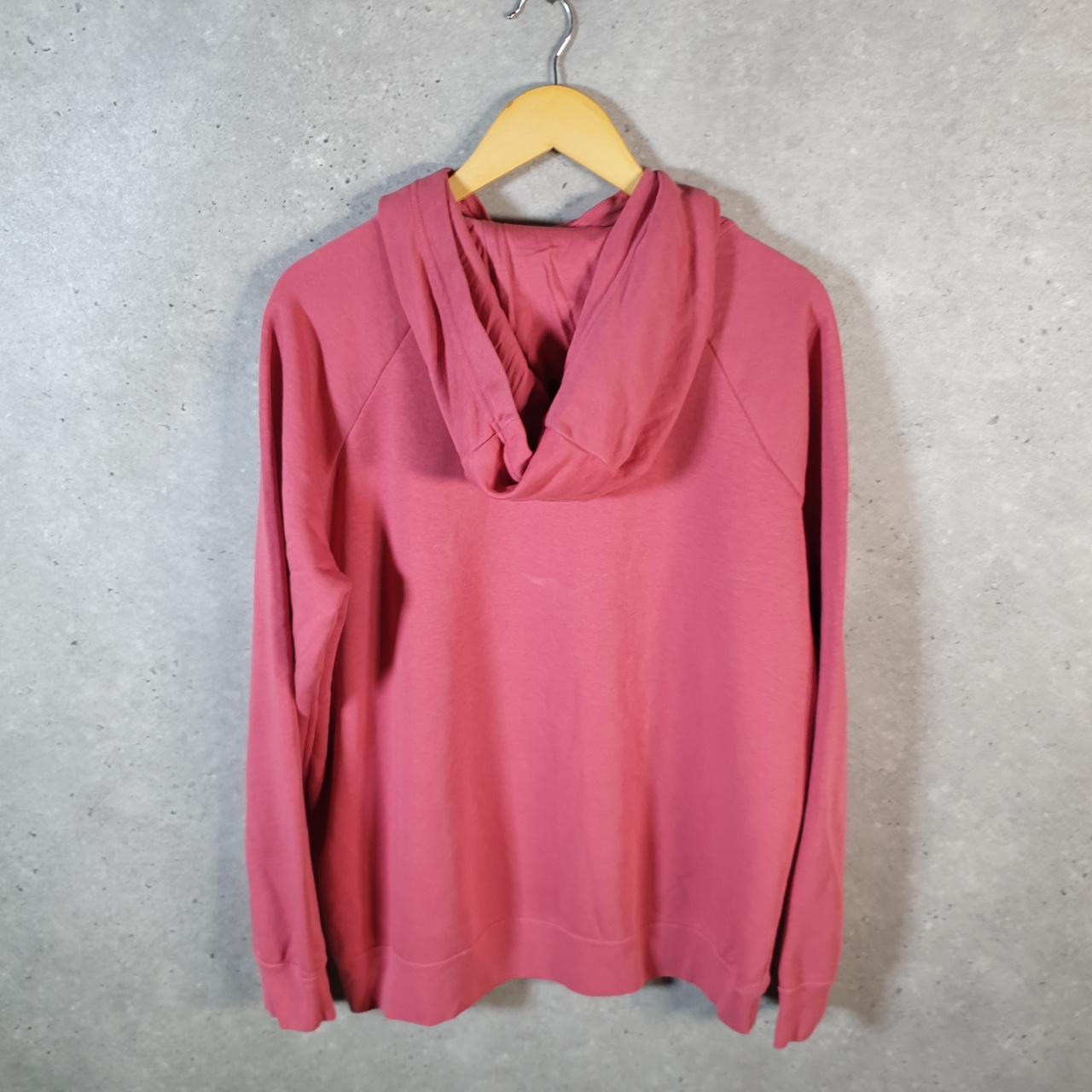 Vintage Nike Club Embroidered Hoodie Womens XL Pink Swoosh Y2K Pullover