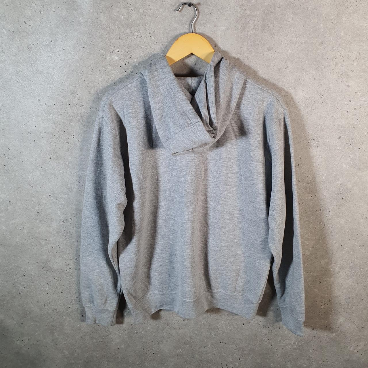 Vintage NFL Denver Broncos Hoodie Womens Large Grey Full Zip USA Pro Sport