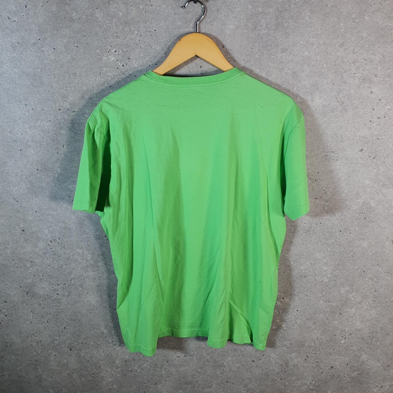 Vintage Ralph Lauren Polo Sport T Shirt Men’s Medium Green Custom Fit Embroidered Pony C8657