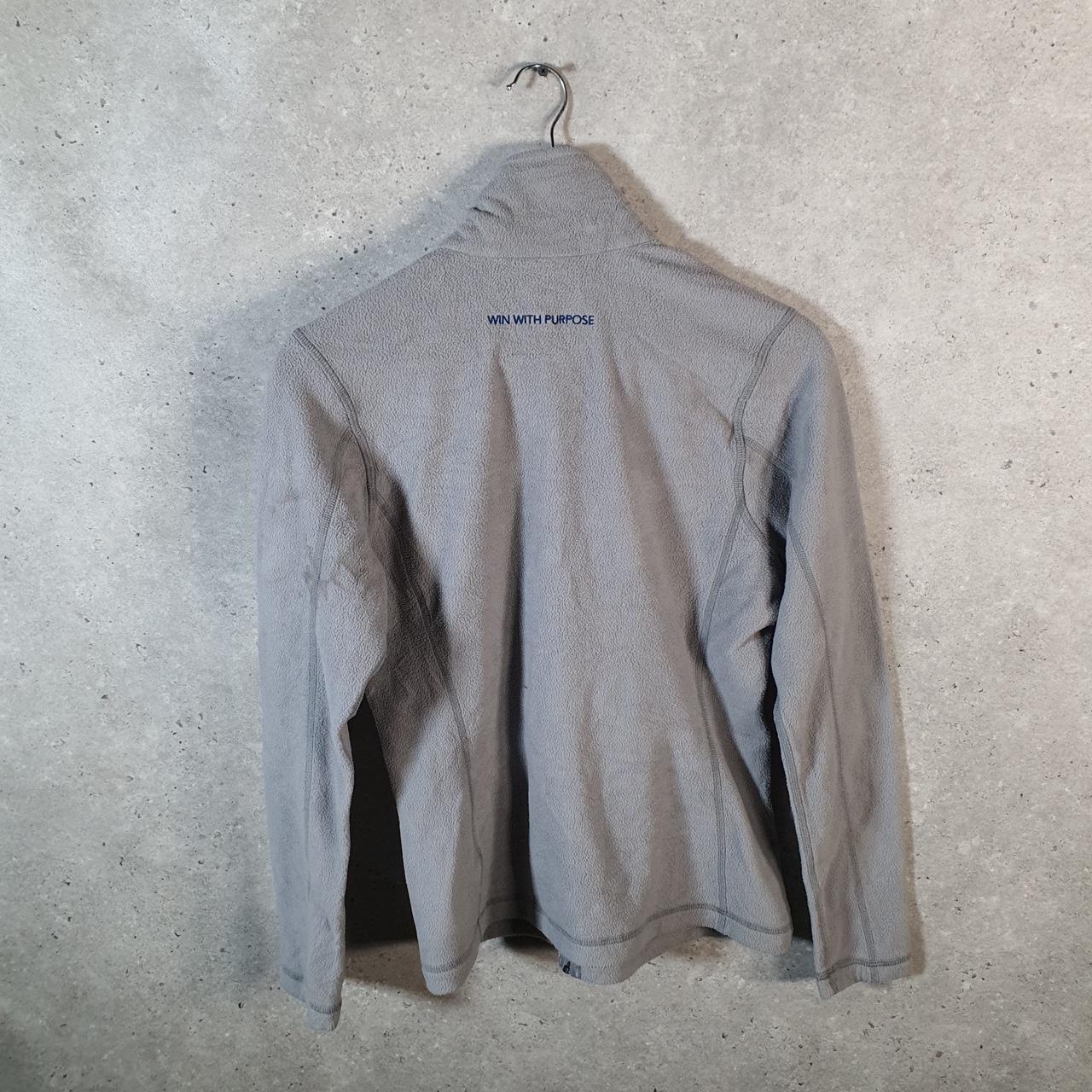 Vintage Patagonia Micro D Full Zip Pullover Sweatshirt Womens Small Grey Winter