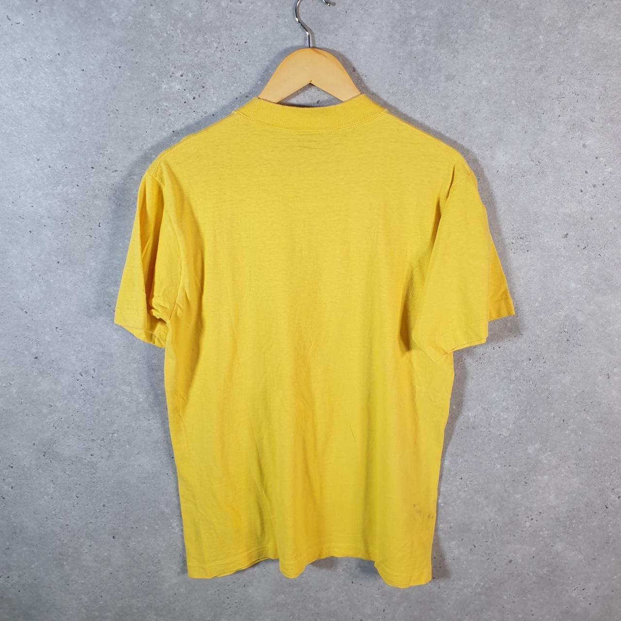 Vintage Hee Haw Donkey Single Stitch 90s USA Single Stitch T Shirt Men’s Large Yellow