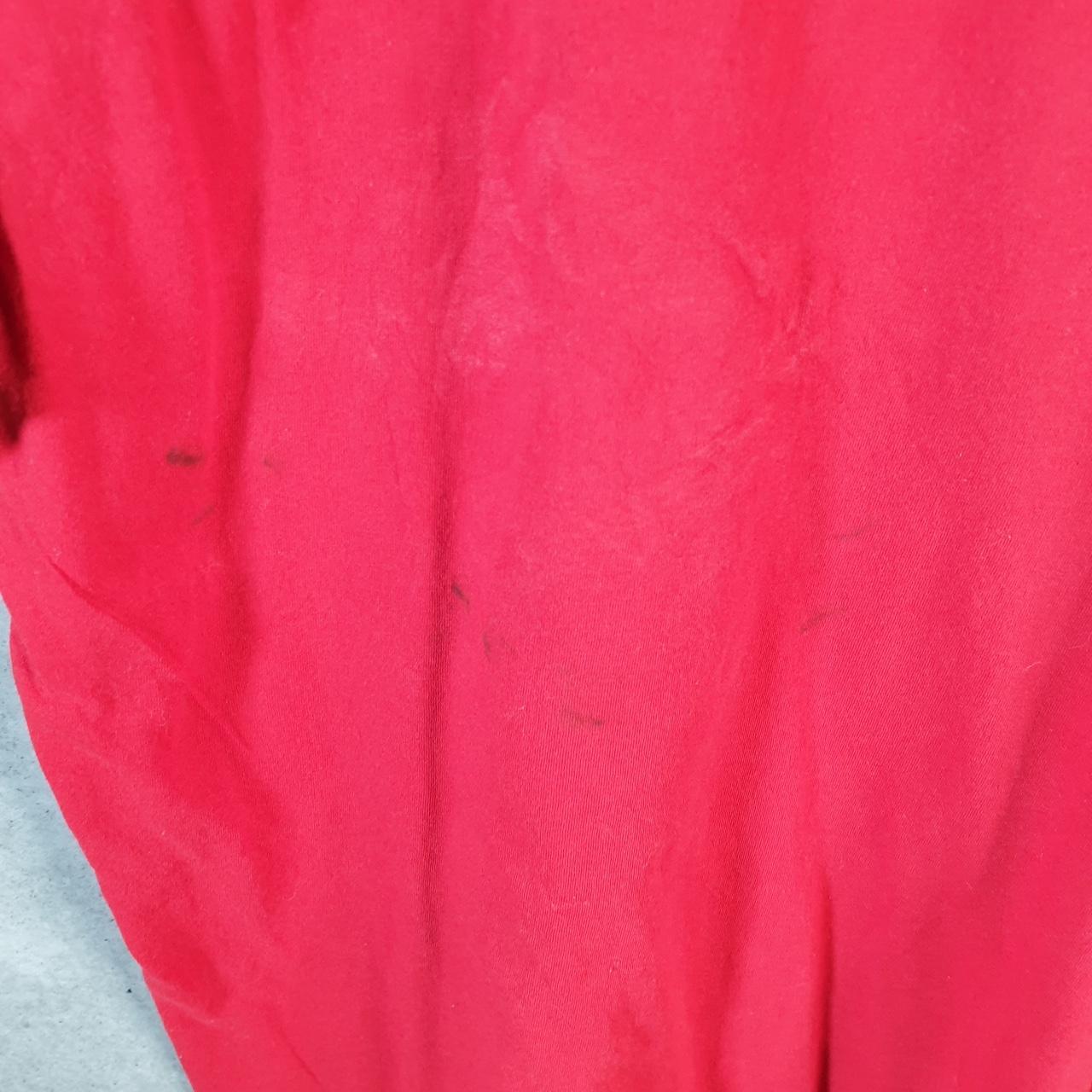 Vintage Adidas Go To Tee T Shirt Men’s Large Graphic Red Three Stripes Logo Athletic