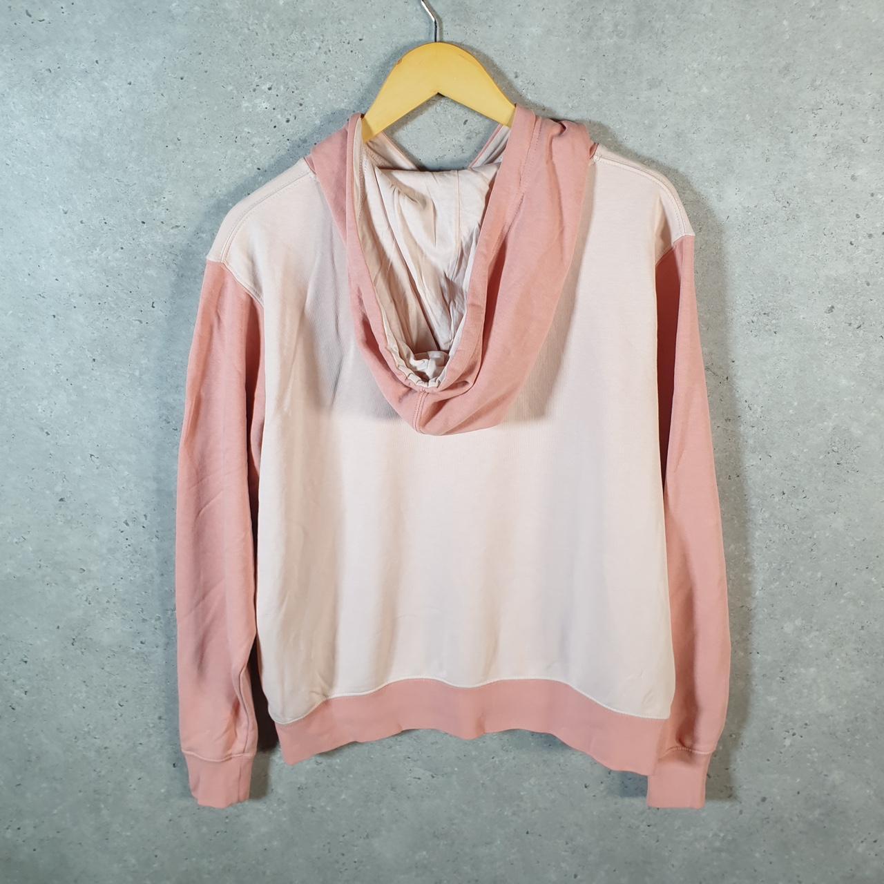 Vintage Nike Club Hoodie Womens Small Pink Swoosh Y2K Pullover