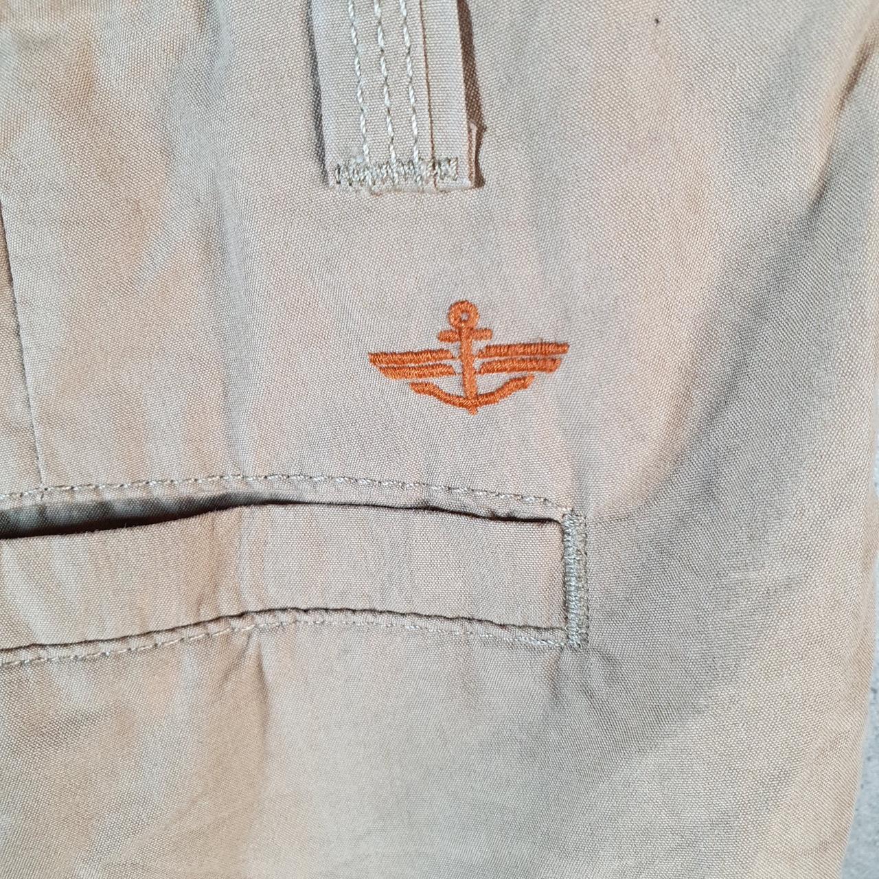 Vintage Dockers Chino Shorts Jorts Cargo Men’s W36 Brown Baggy Cotton A4415