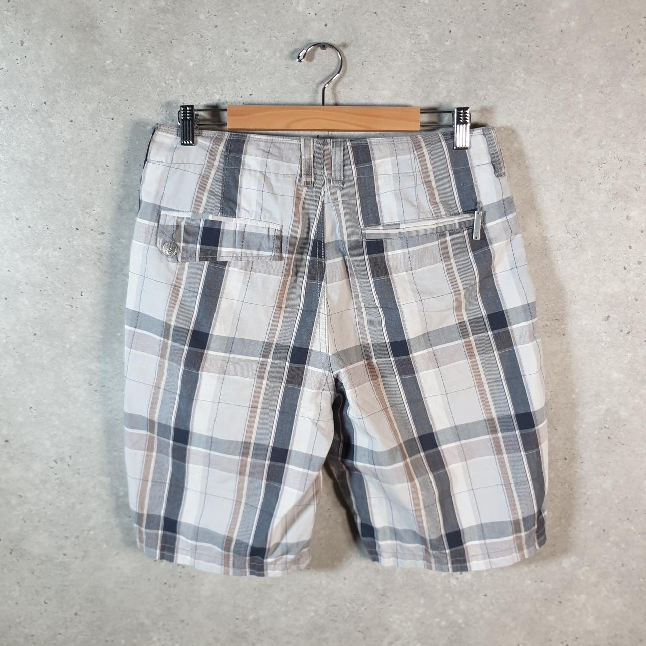 Vintage Billabong Surf Hawaii Shorts Cargo Men’s W32 Checkered Baggy Swim
