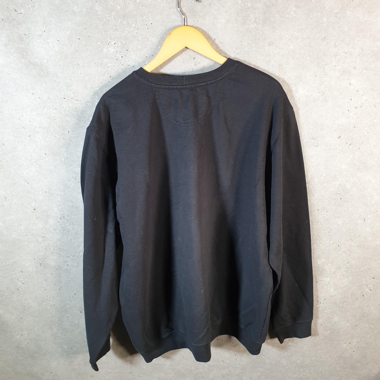 Vintage Carhartt Sweatshirt Mens XL Black Pullover Blank USA Original Fit