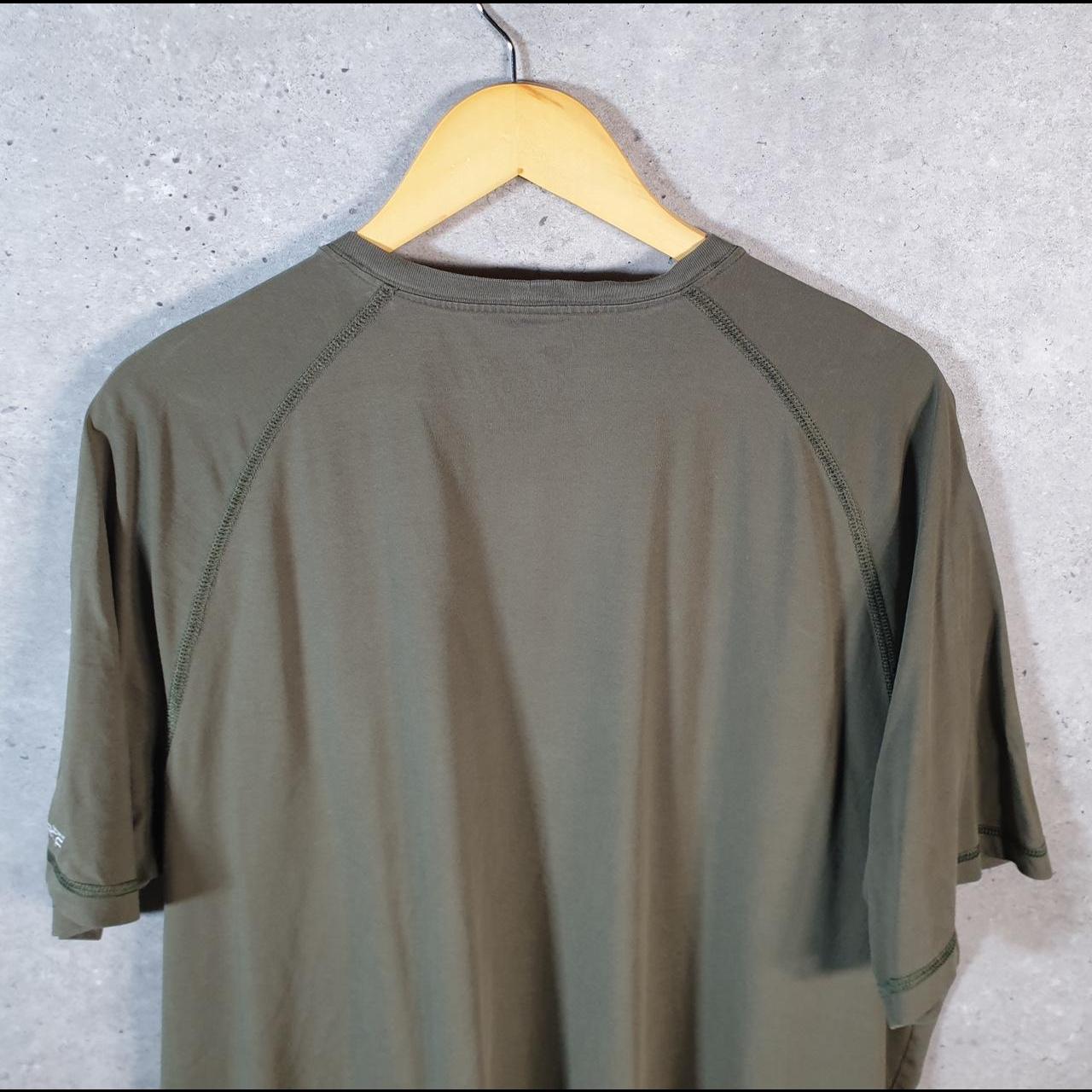 Vintage Carhartt Pocket T Shirt Men’s XL Tall Khaki Green Workwear Chore Utility Relaxed Fit C9190