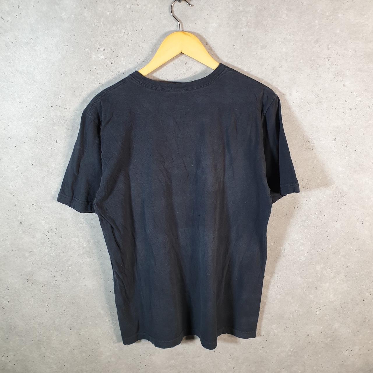 Vintage Nike Dragon Demon Graphic T Shirt Men’s Medium Black Logo Swoosh Athletic