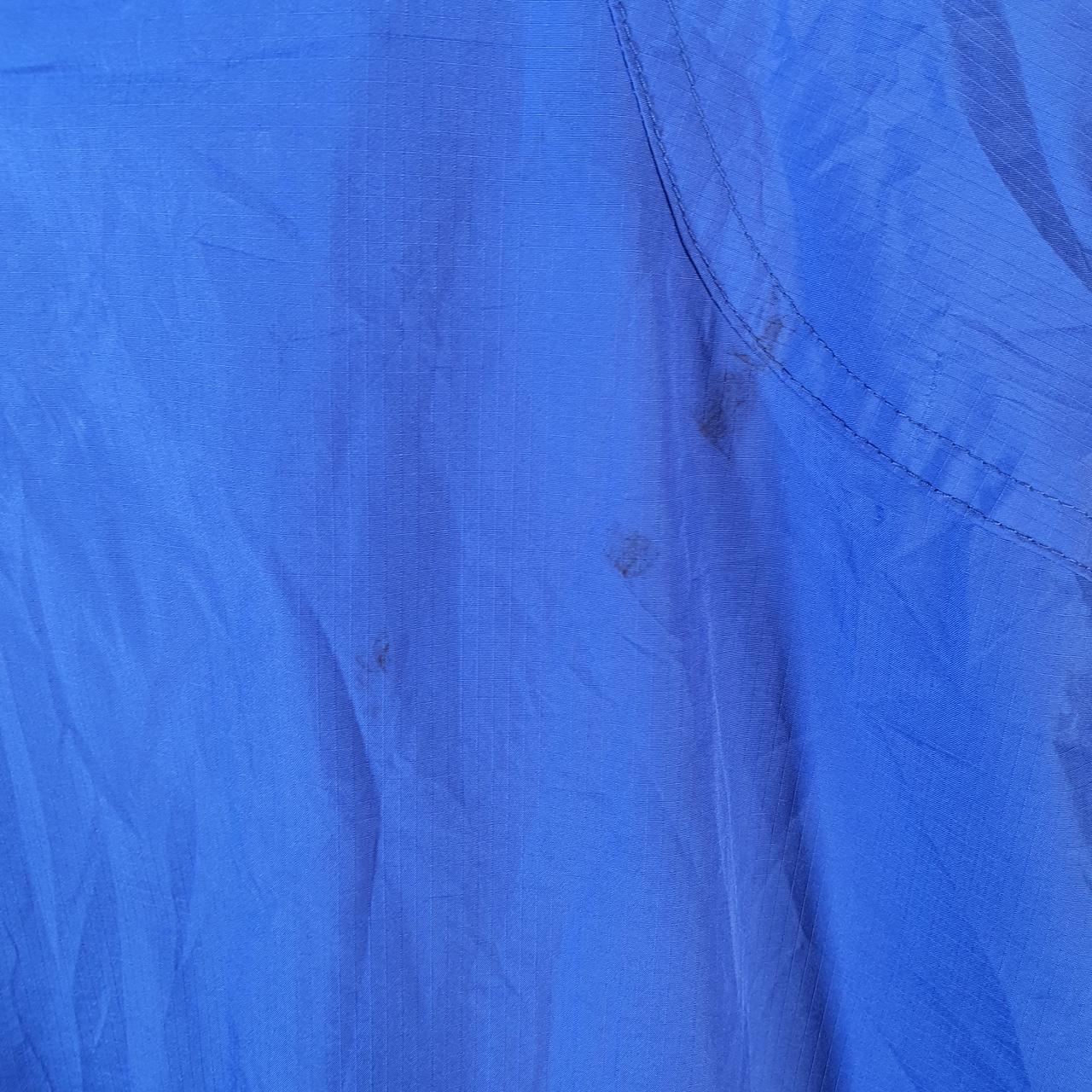Vintage L.L. Bean Outdoors Nylon Jacket Womens Medium Blue Waterproof Hooded