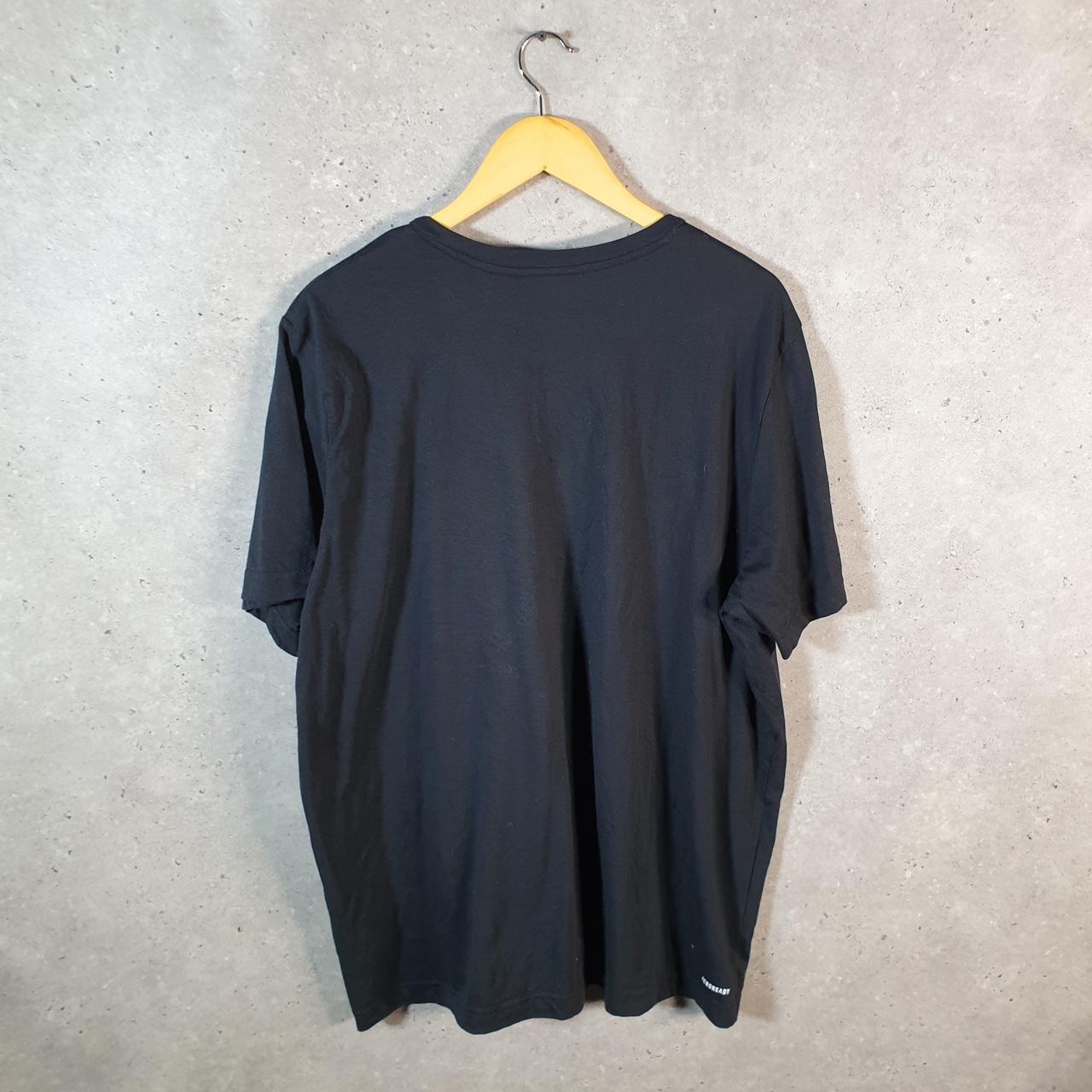 Vintage Adidas Primegreen Aeroready T Shirt Men’s 2XL Black Three Stripes Athletic Logo