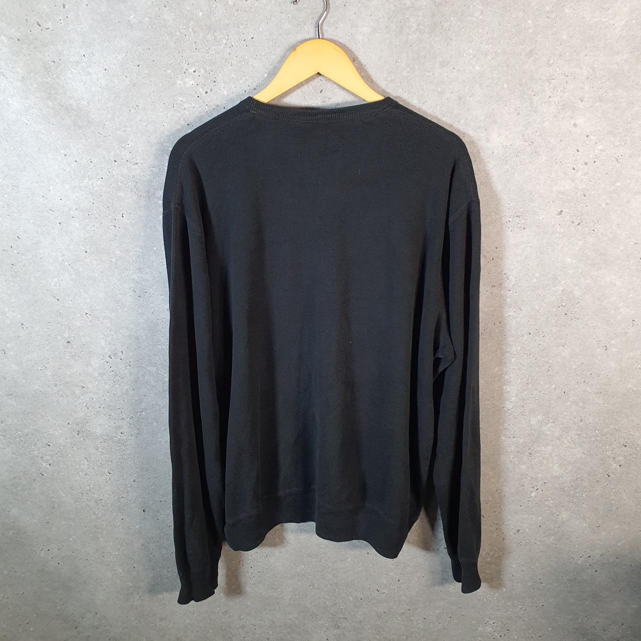 Vintage Ralph Lauren Polo Sweatshirt Men’s Large Black Pullover Pony