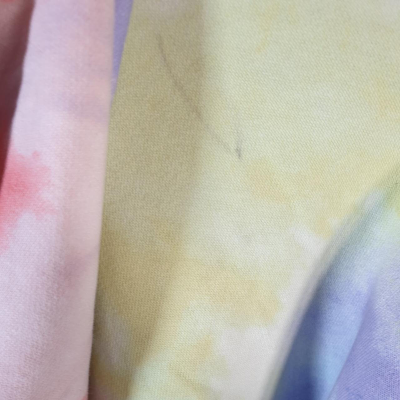 Vintage Nike Cropped Hoodie Womens Small Tie Dye Swoosh Y2K Pullover Logo