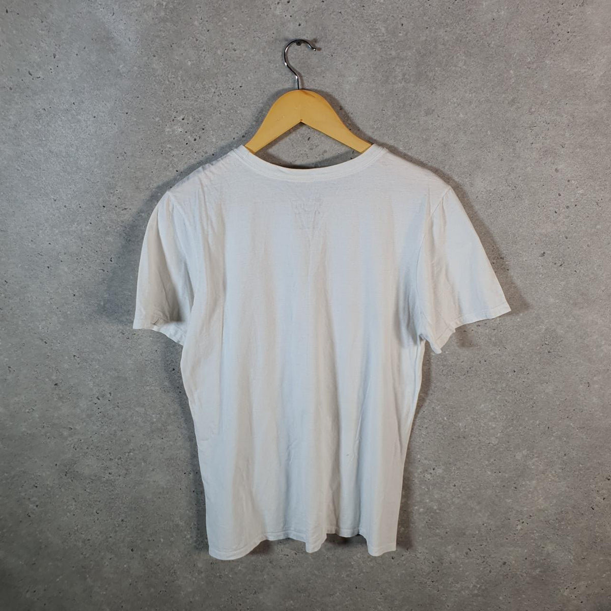 Vintage Nike Run Spellout T Shirt Shirt Men’s Small White Logo Swoosh Athletic