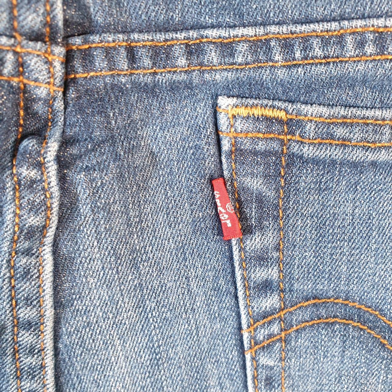 Vintage Levi’s Baggy Shorts Jorts Cargo Womens W32 Blue relaxed Denim