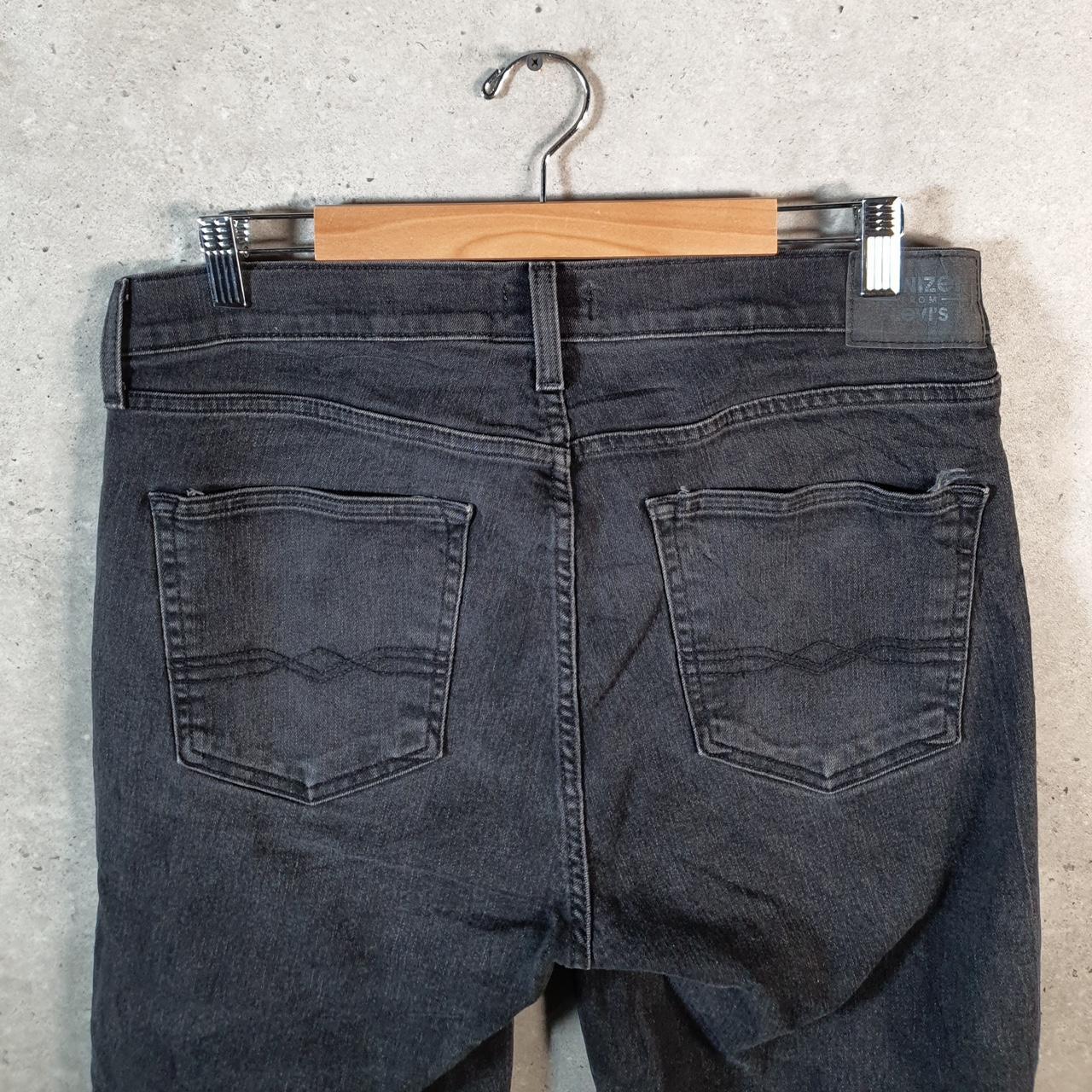 Vintage Levi’s Distressed Baggy Shorts Jorts Cargo Men’s W34 Grey Relaxed Denim A4519