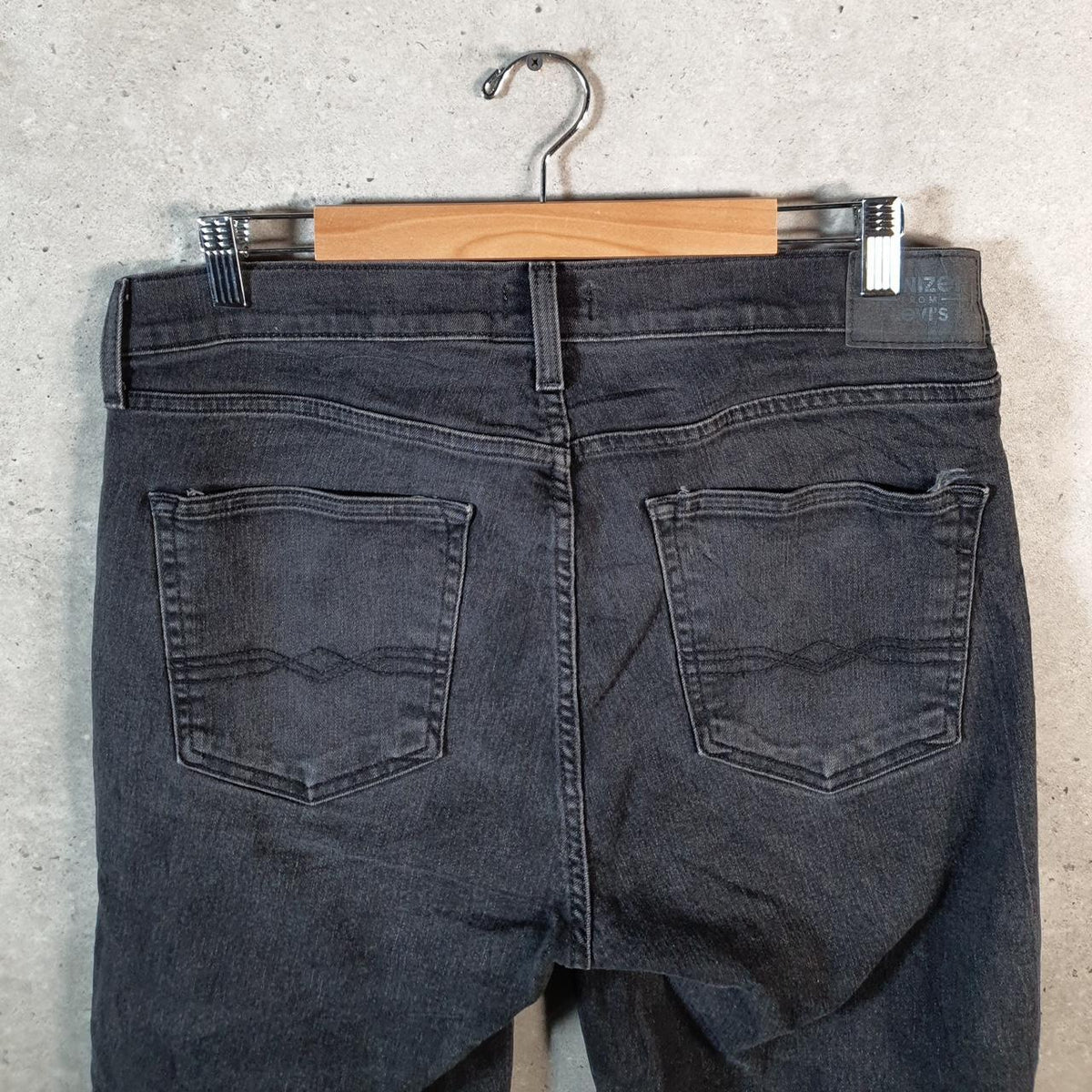 Vintage Levi’s Distressed Baggy Shorts Jorts Cargo Men’s W34 Grey Relaxed Denim A4519