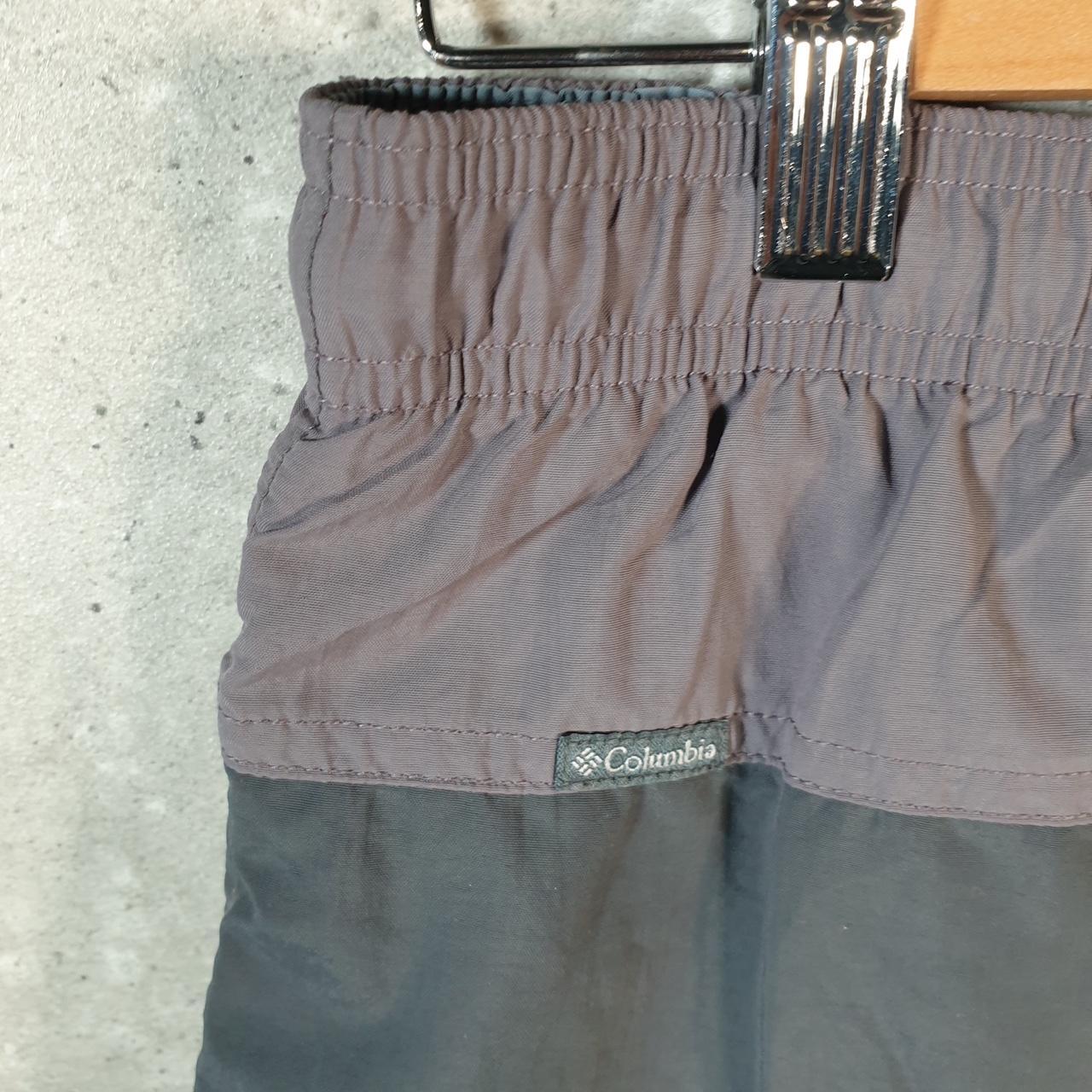 Vintage Columbia Performance Fishing Gear Shorts Men’s Small Grey Athletic Hiking