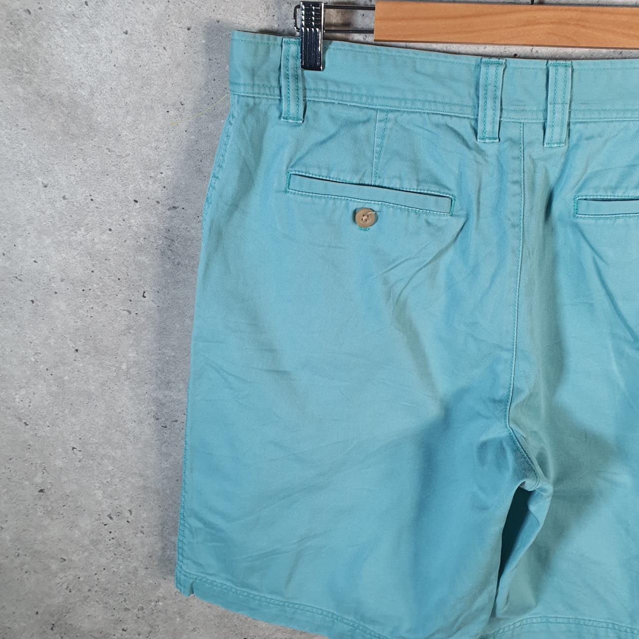 Vintage Izod Golf Chino Shorts Jorts Cargo Men’s W36 Blue Baggy Cotton