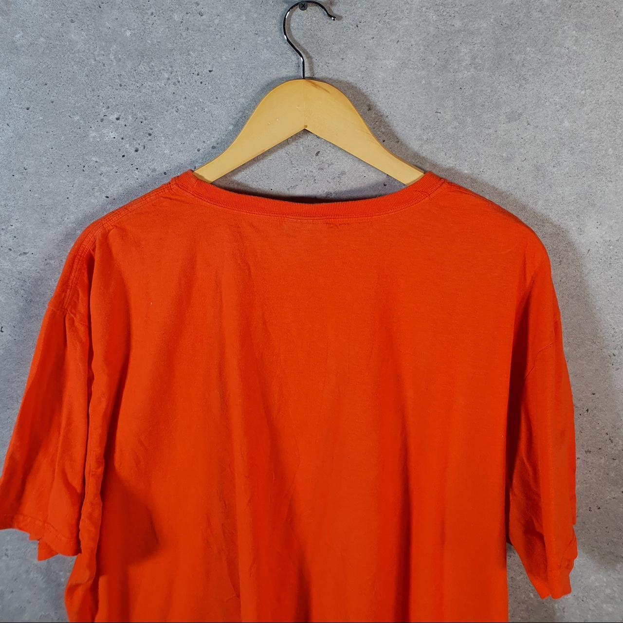 Vintage Ralph Lauren Polo T Shirt Men’s XL Orange Embroidered Classic Fit Pony C9079