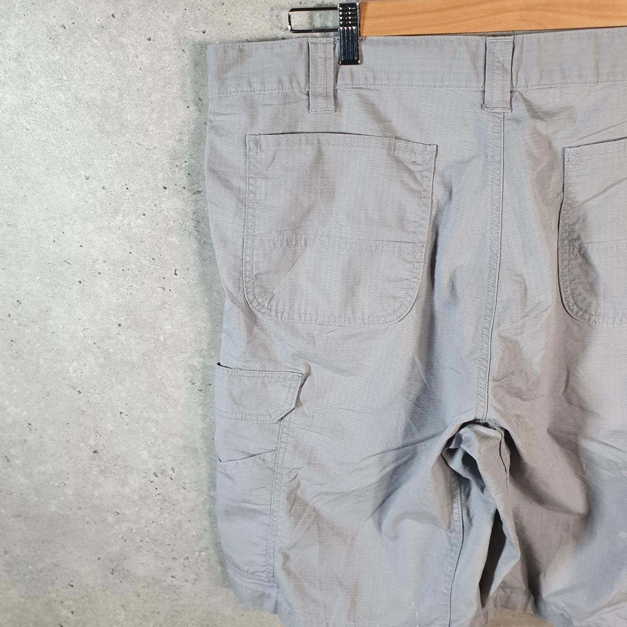 Vintage Carhartt Baggy Carpenter Shorts Jorts Cargo Men’s W40 Grey Relaxed Fit Workwear