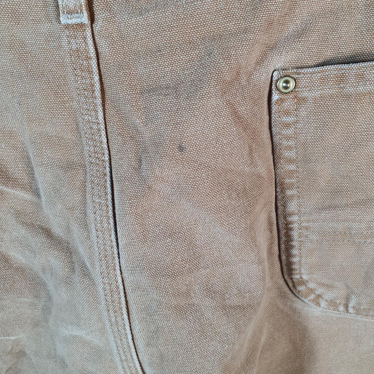 Vintage Carhartt Carpenter Double Knee Trousers Mens W42 L29 Brown Original Fit Workwear
