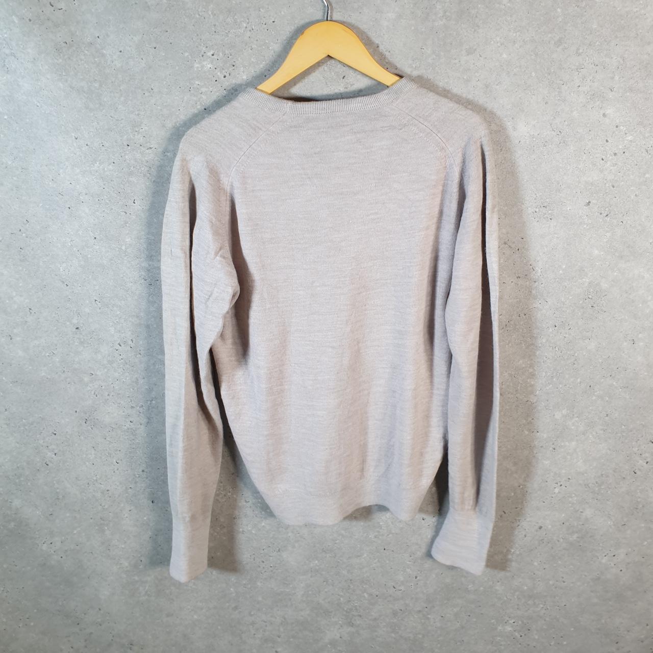 Vintage Izod Lacoste 90s USA Sweatshirt Men’s Large Brown Pullover Logo Y2K Jumper