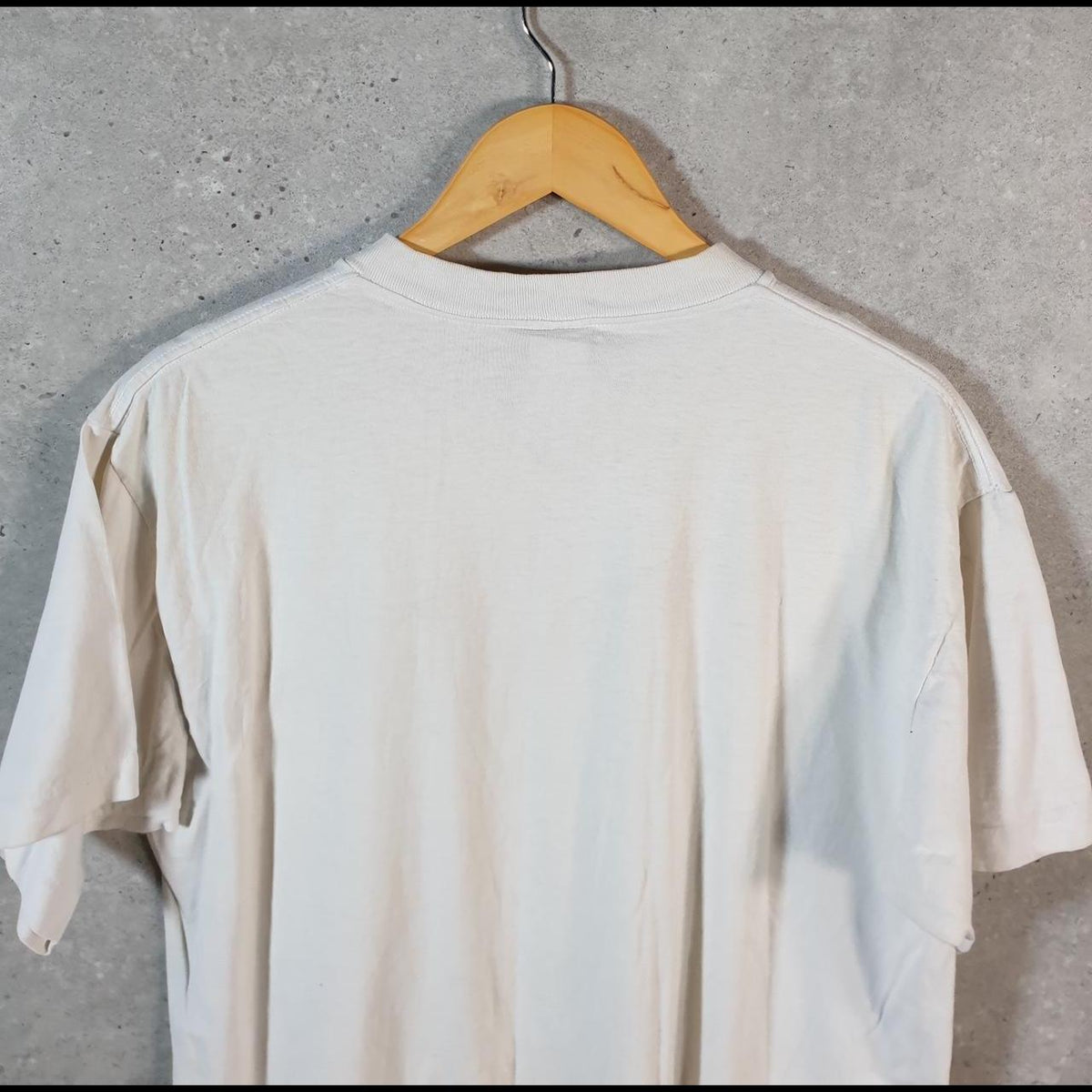 Vintage Atlantic Beach USA Single Stitch T Shirt Men’s Medium White C8130