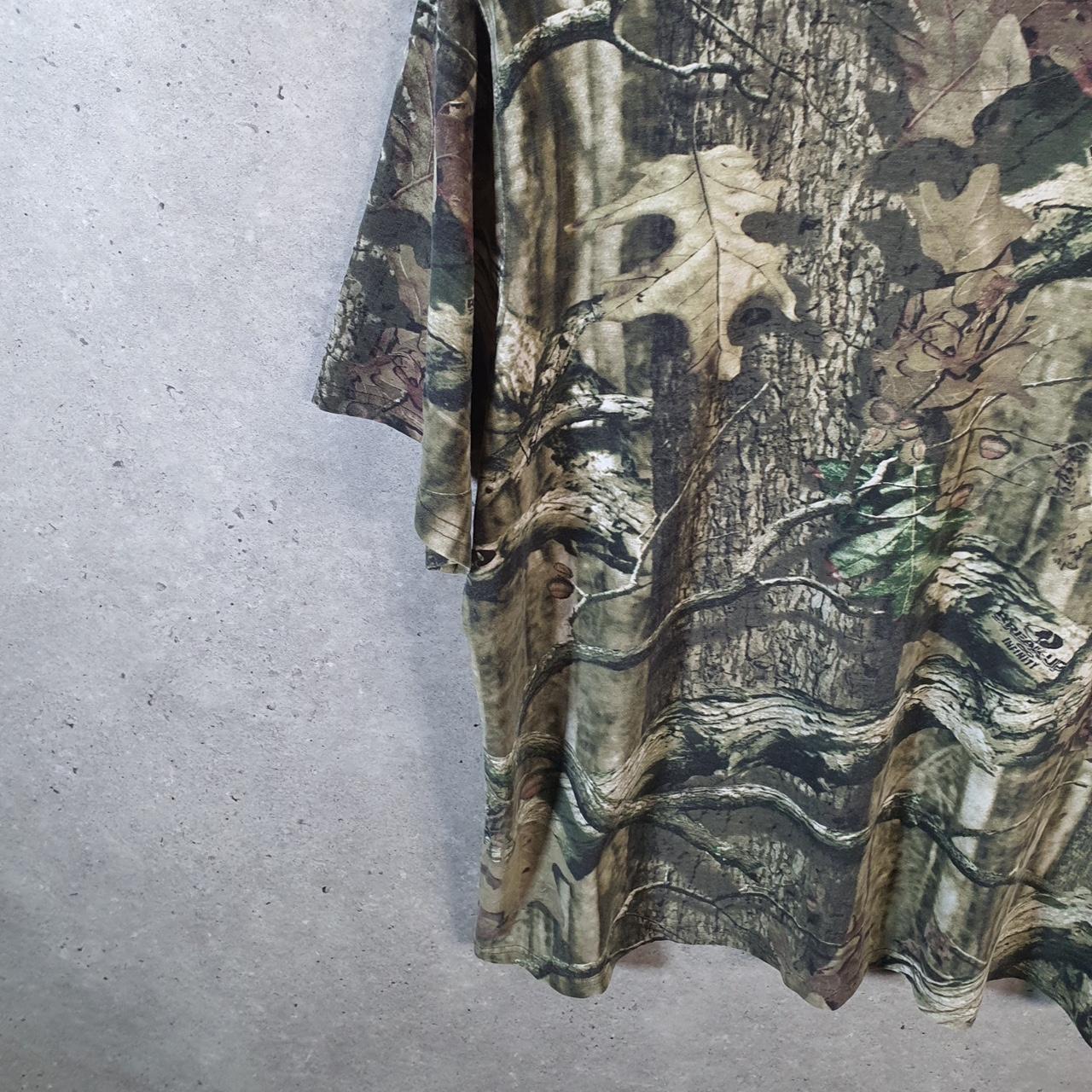 Vintage RealTree Camoflauge T Shirt Mens Large Camo Short Sleeve