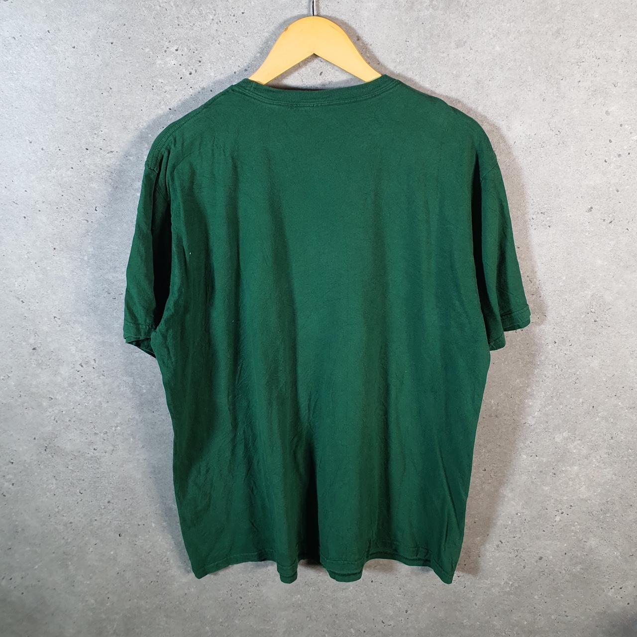 Vintage Adidas Go To Tee T Shirt Mens XL Green Three Stripes Logo Athletic