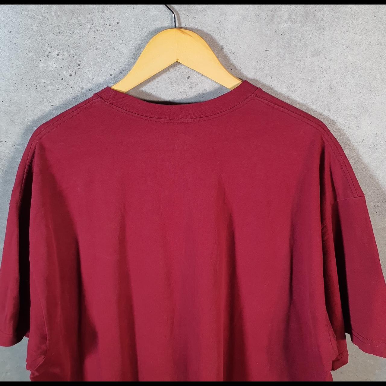 Vintage Nike 90s Swoosh T Shirt Shirt Men’s 2XL Red Embroidered Logo Athletic C9581