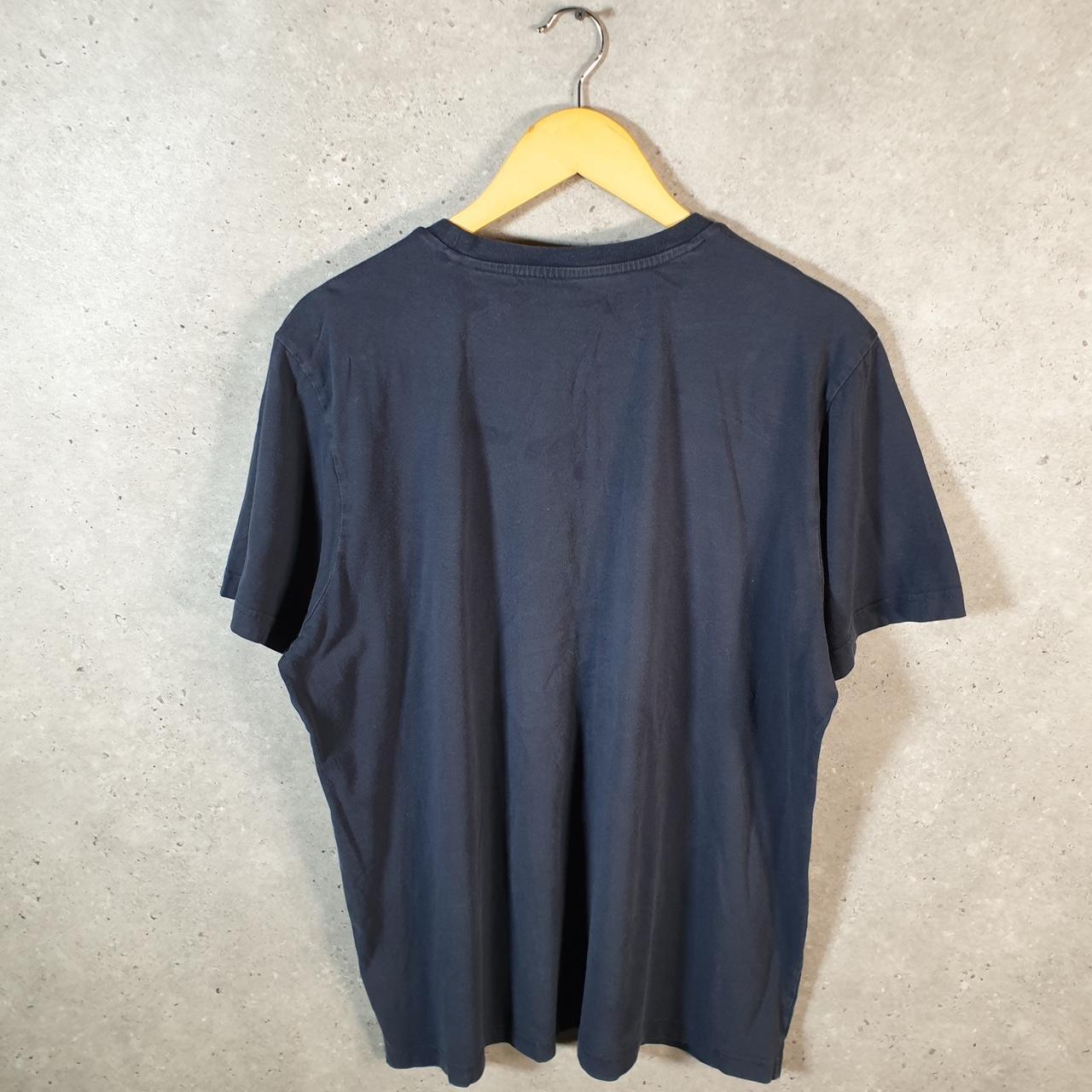 Vintage Adidas Spellout T Shirt Men’s XL Black Three Stripes Logo Athletic