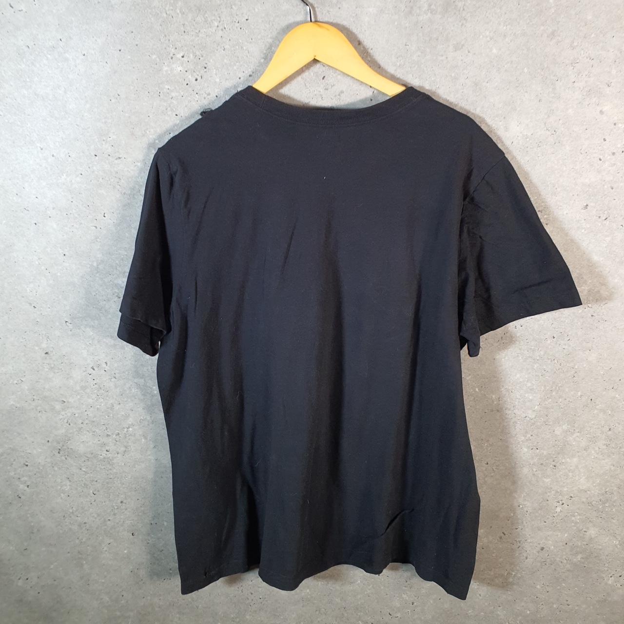 Vintage Nike Just Do It Spellout T Shirt Men’s XL Bladk Logo Swoosh Athletic