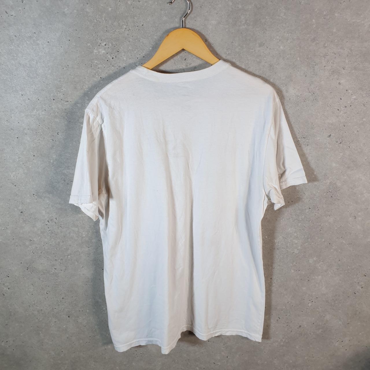 Vintage Billabong Surf Waves T Shirt Men’s XL White Casual Logo Surfing Y2K