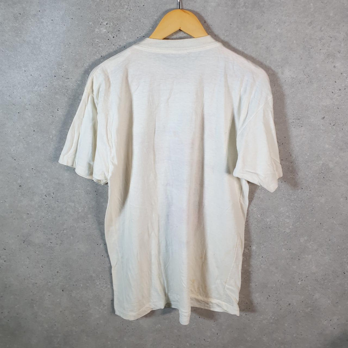 Vintage Splash Tower Bridge London 1988 USA Single Stitch T Shirt Men’s Large White