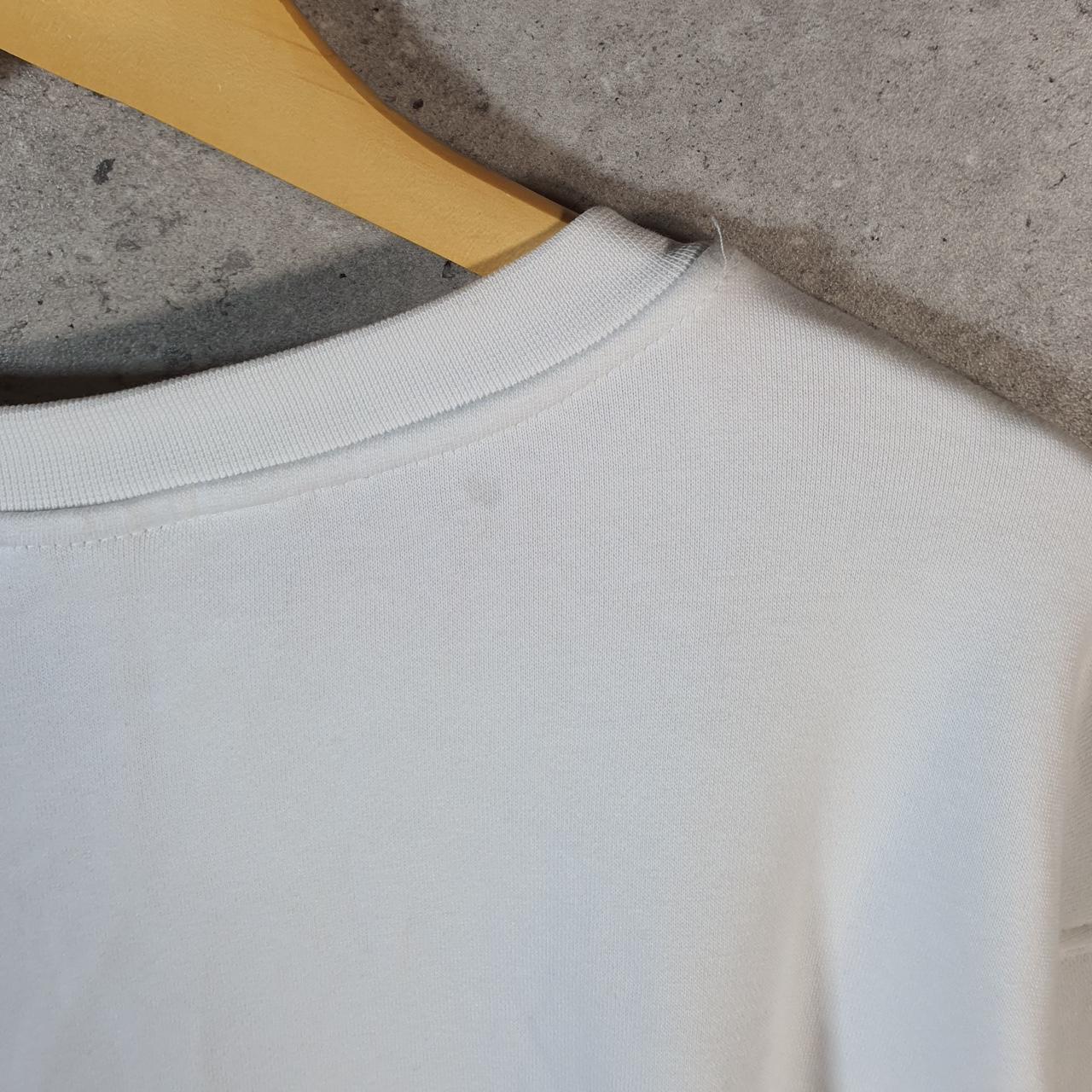 Vintage Nike Club Sweatshirt Men’s 2XL White Swoosh Y2K Pullover Logo