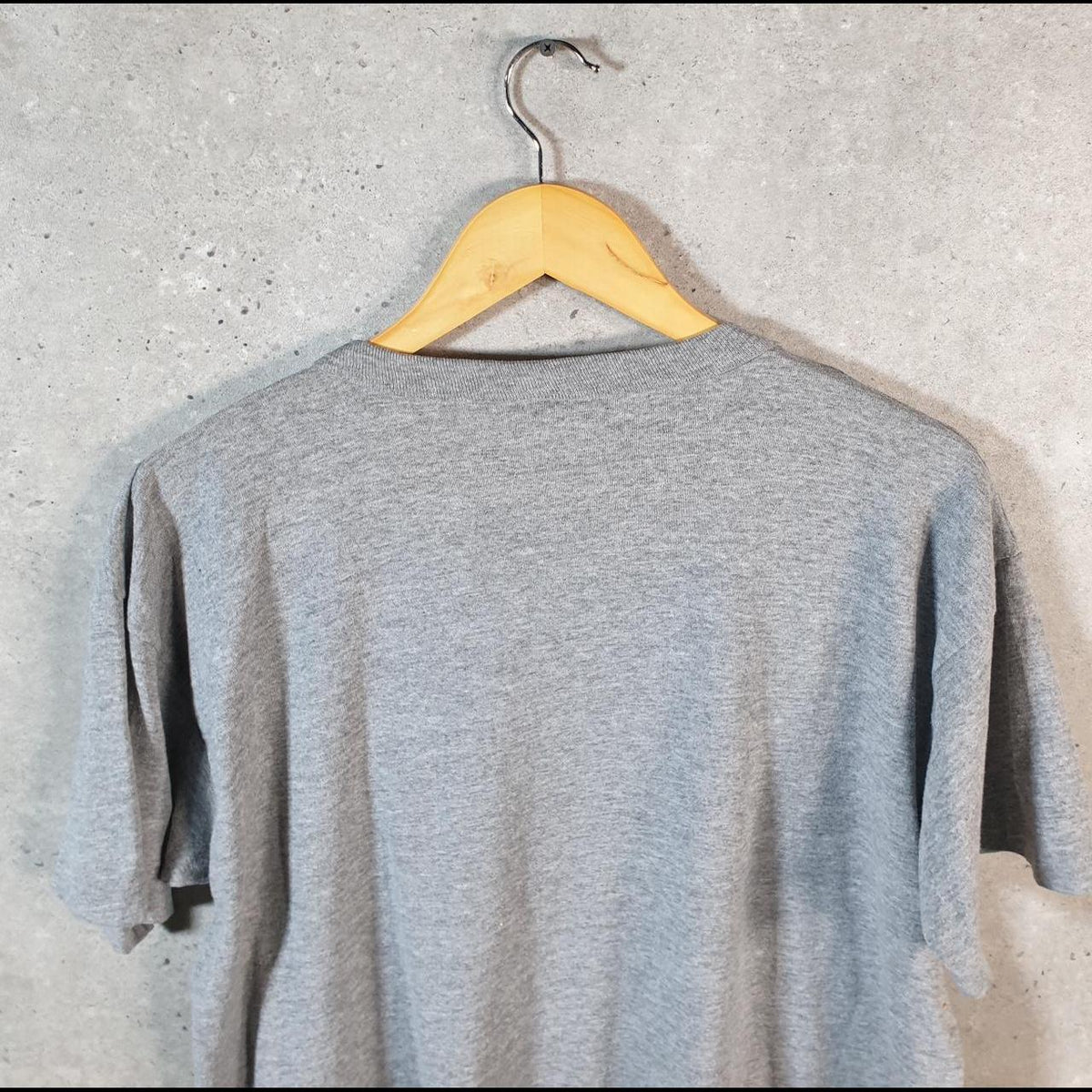 Vintage Russell Athletic Trojan Athletics USA Single Stitch T Shirt Men’s Large Grey