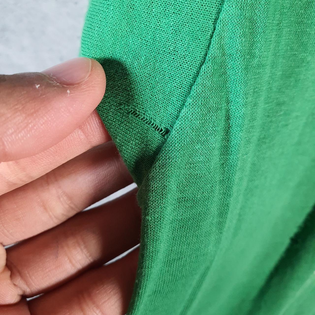 Vintage Trench New York Jets NFL 90s USA Single Stitch T Shirt Men’s Medium Green