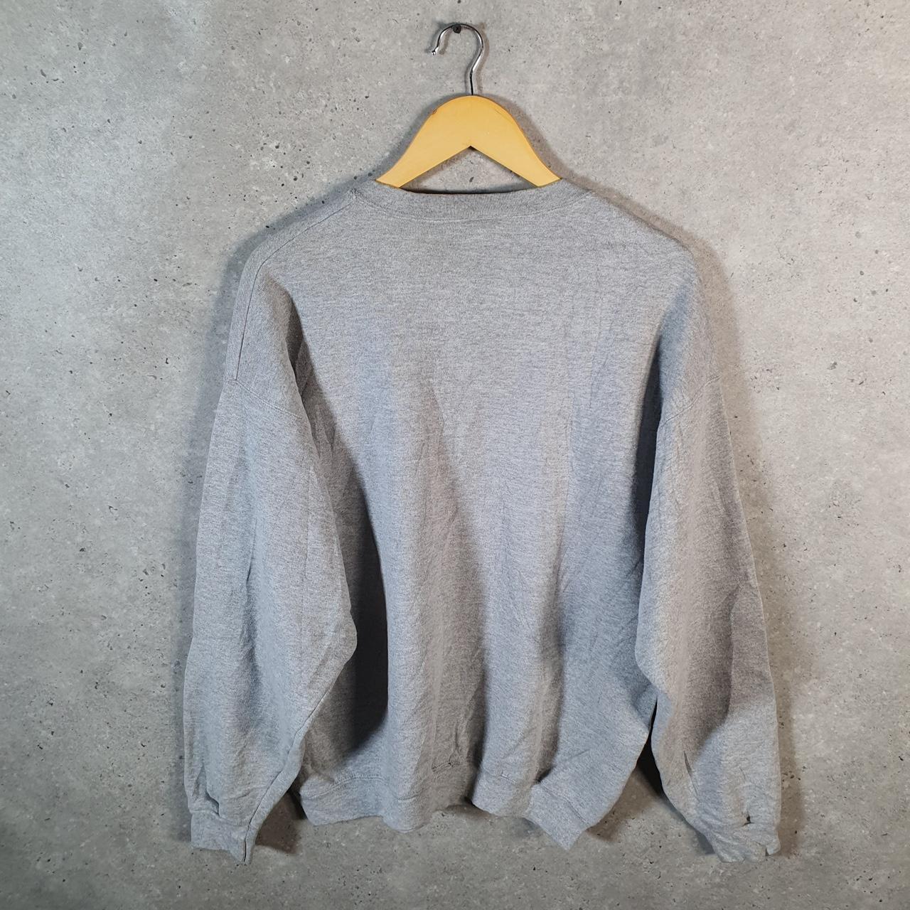Vintage Lee Heavyweight Sweatshirt Men’s Large Grey USA Pullover Saturn Pullover