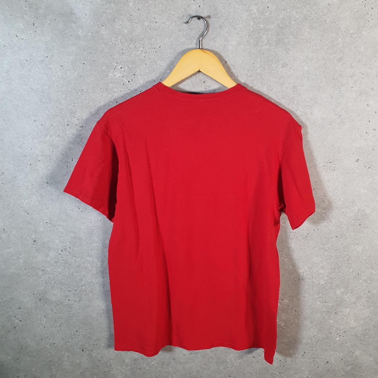 Vintage Disney Land Mickey Mouse T Shirt Men’s Medium Red Logo Graphic Cartoon