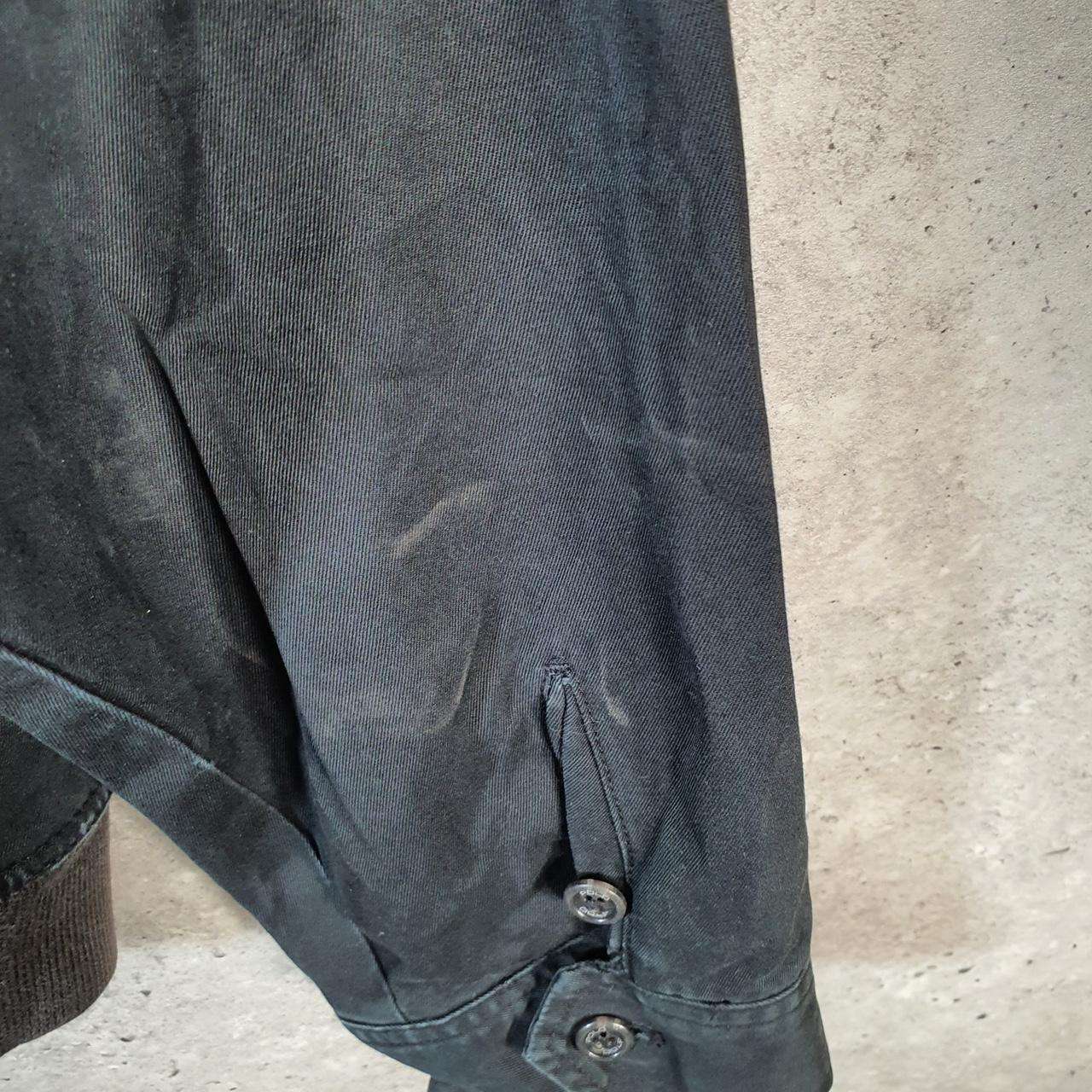 Vintage Ralph Lauren Polo Harrington Bomber Jacket Men’s Large Black Pony Full Zip Big Fish Vintage