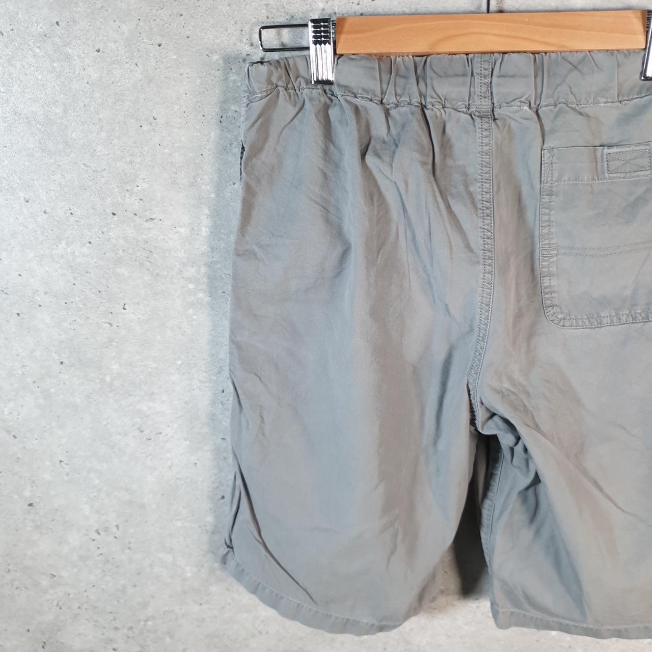 Vintage Ralph Lauren Polo Shorts Jorts Chino Cargo Womens W28 Grey Baggy Cotton