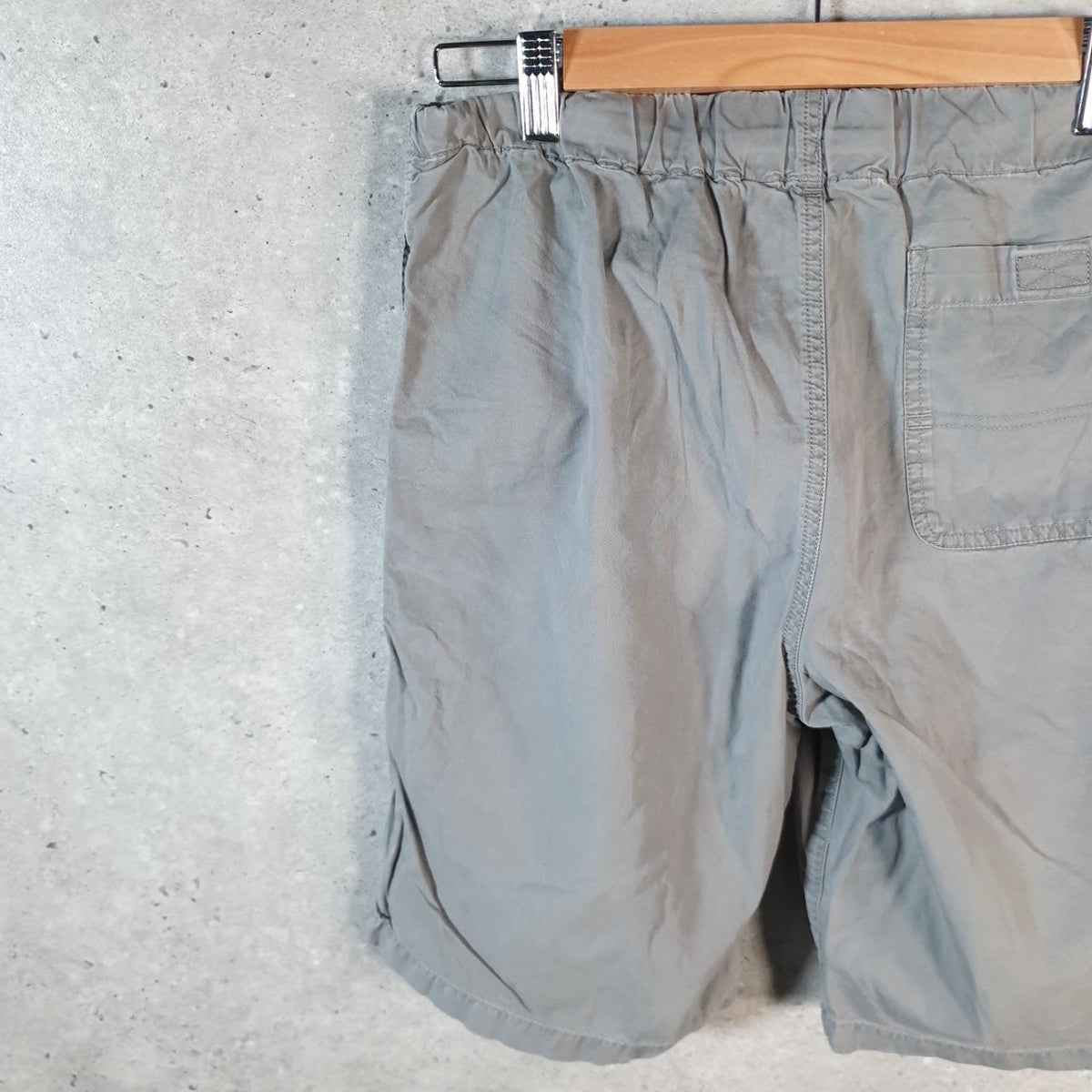 Vintage Ralph Lauren Polo Shorts Jorts Chino Cargo Womens W28 Grey Baggy Cotton