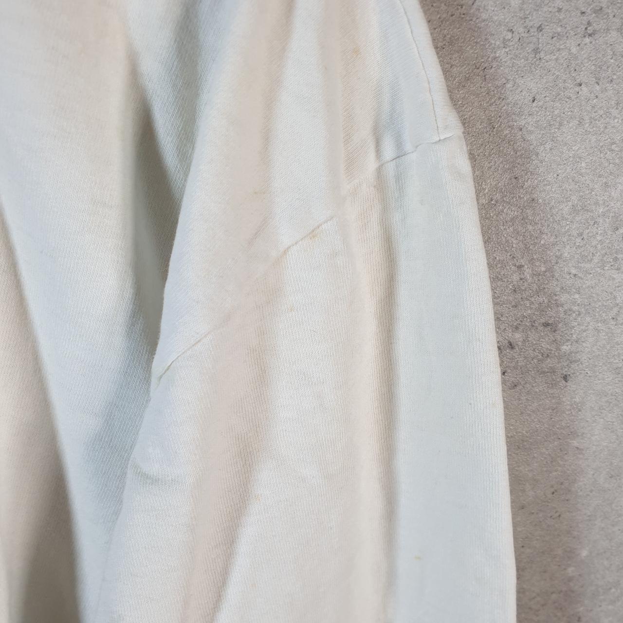 Vintage Human Tees One With the Earth 90s USA Single Stitch T Shirt Men’s XL White