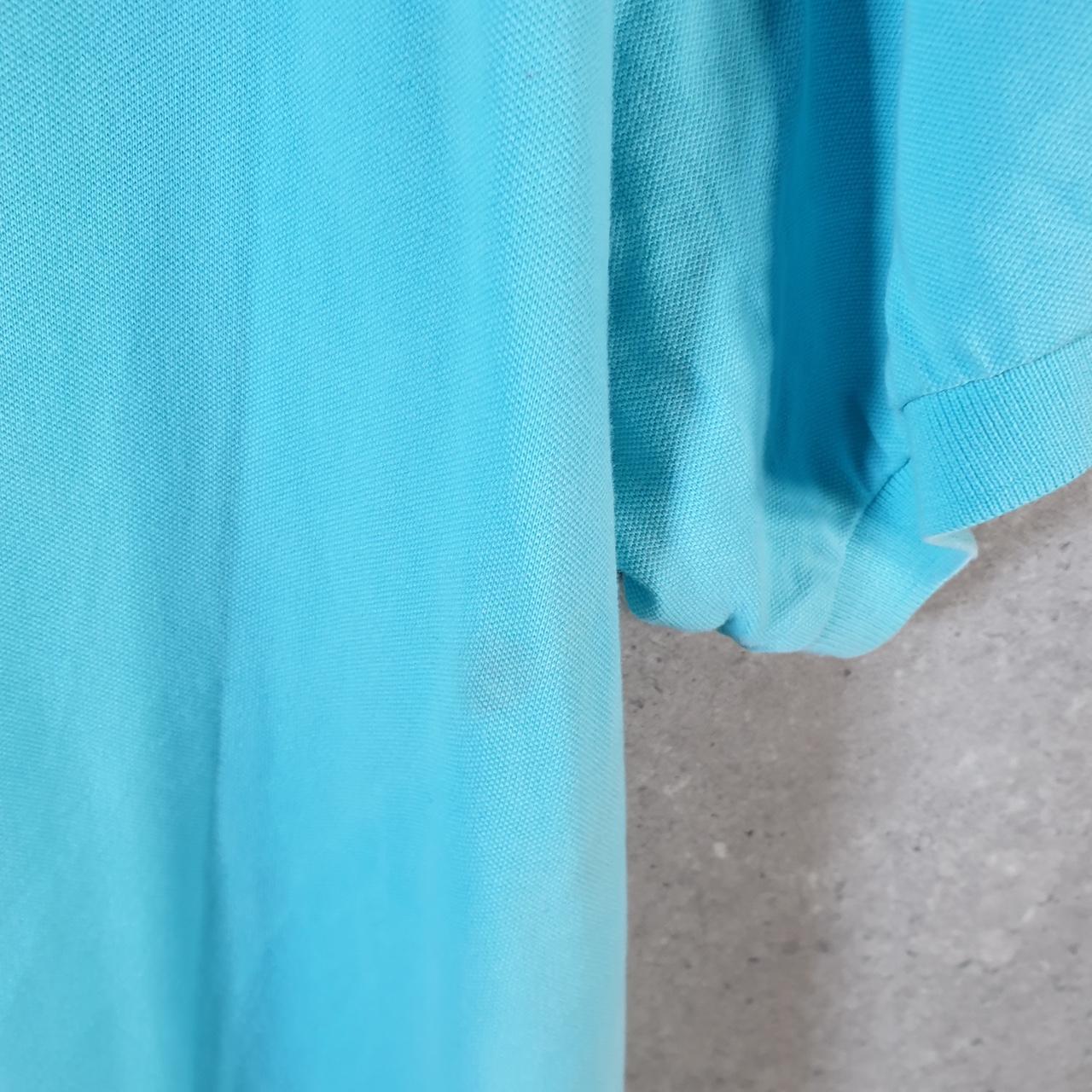 Vintage Chaps Ralph Lauren Polo Shirt Men’s XL Blue Stretch Fit Embroidered Logo